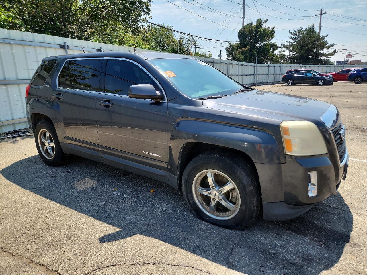 2010 Gmc Terrain Sle Gray vin: 2CTALBEW6A6294442