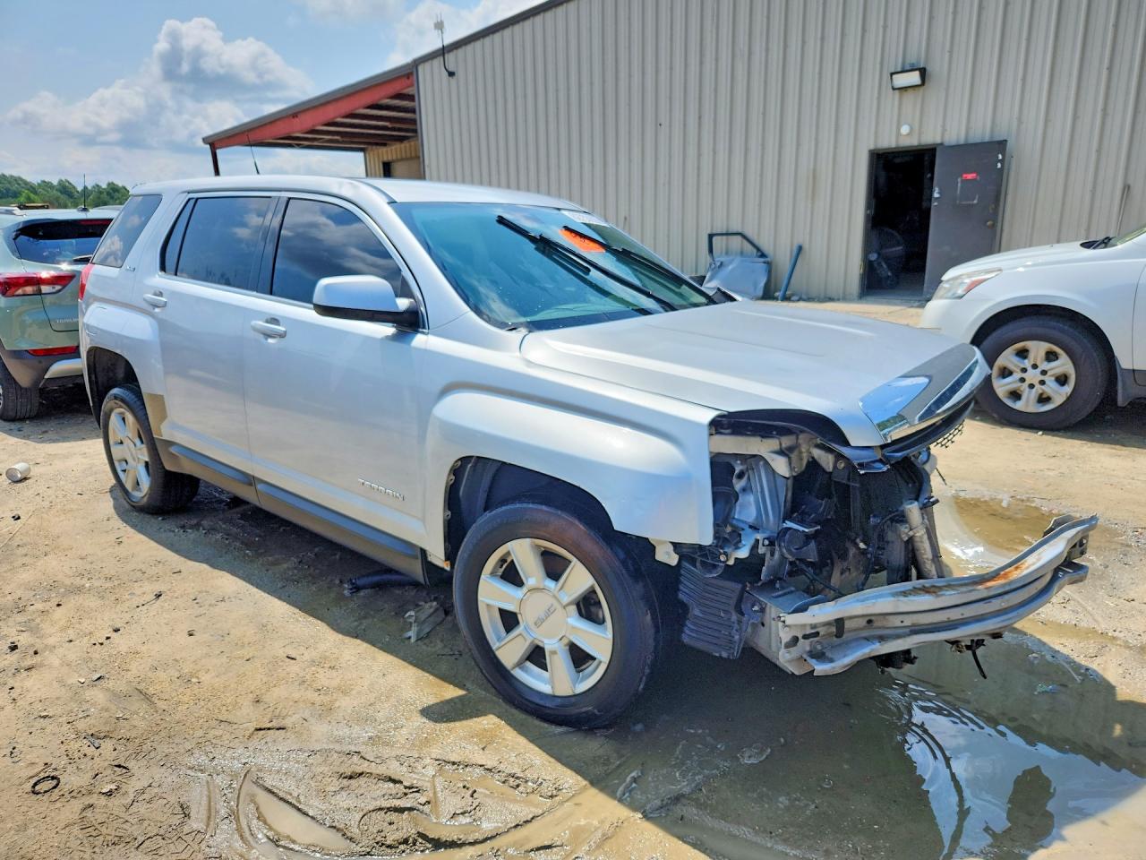 2010 Gmc Terrain Sle Silver vin: 2CTALBEW7A6237845