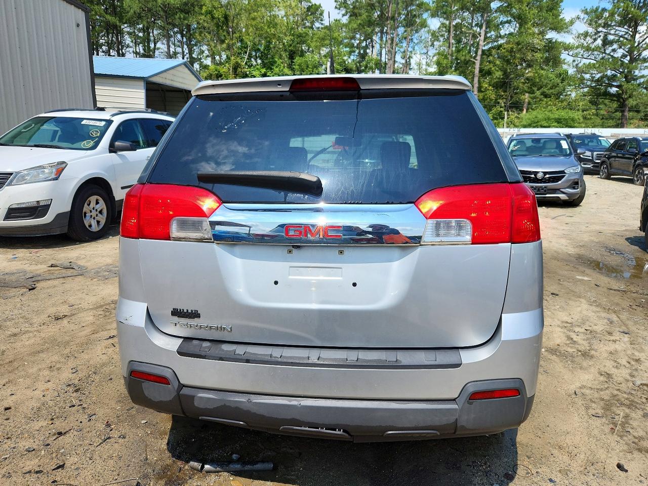 2010 Gmc Terrain Sle Silver vin: 2CTALBEW7A6237845