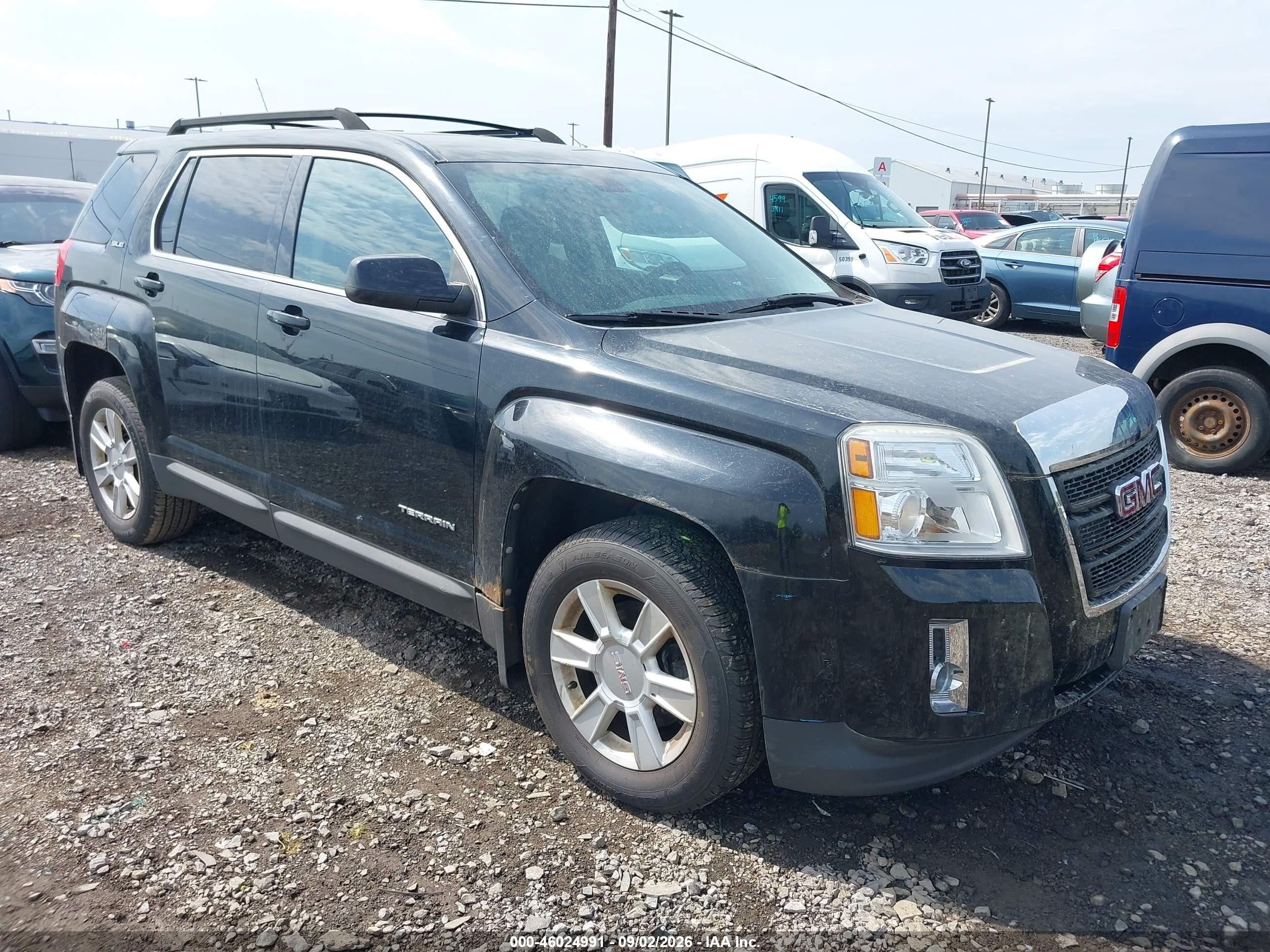2010 Gmc Terrain Sle-1 Black vin: 2CTALBEW7A6310583