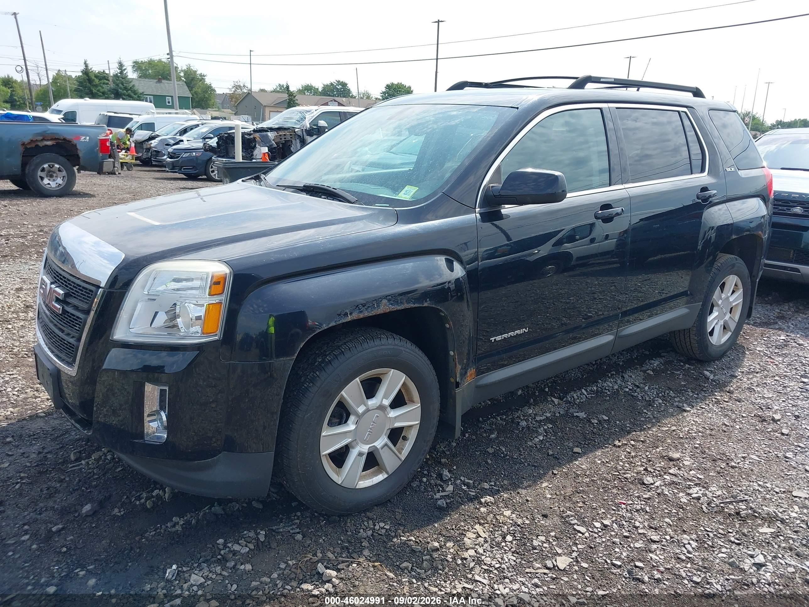 2010 Gmc Terrain Sle-1 Black vin: 2CTALBEW7A6310583