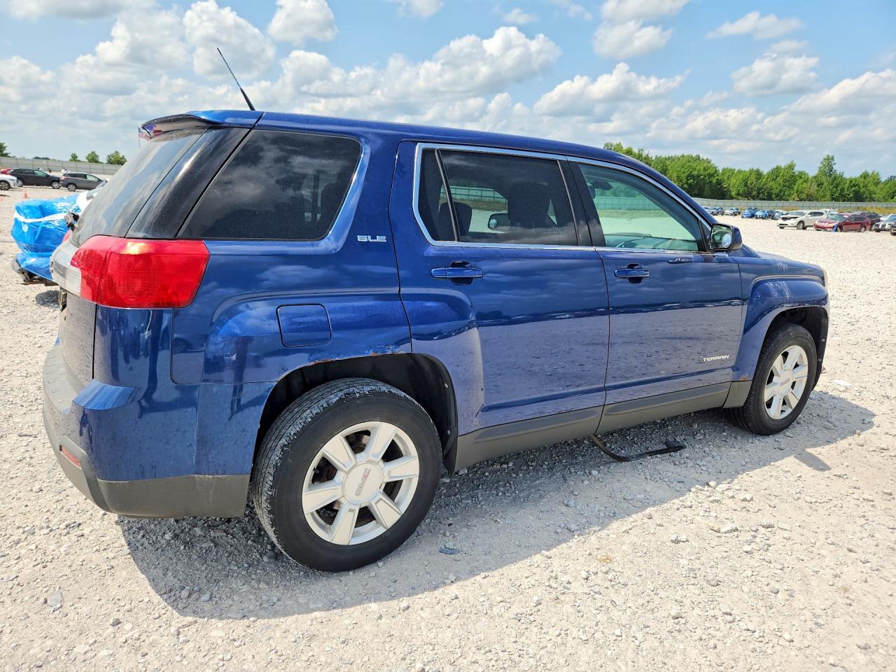 2010 Gmc Terrain Sle Blue vin: 2CTALBEW7A6396509