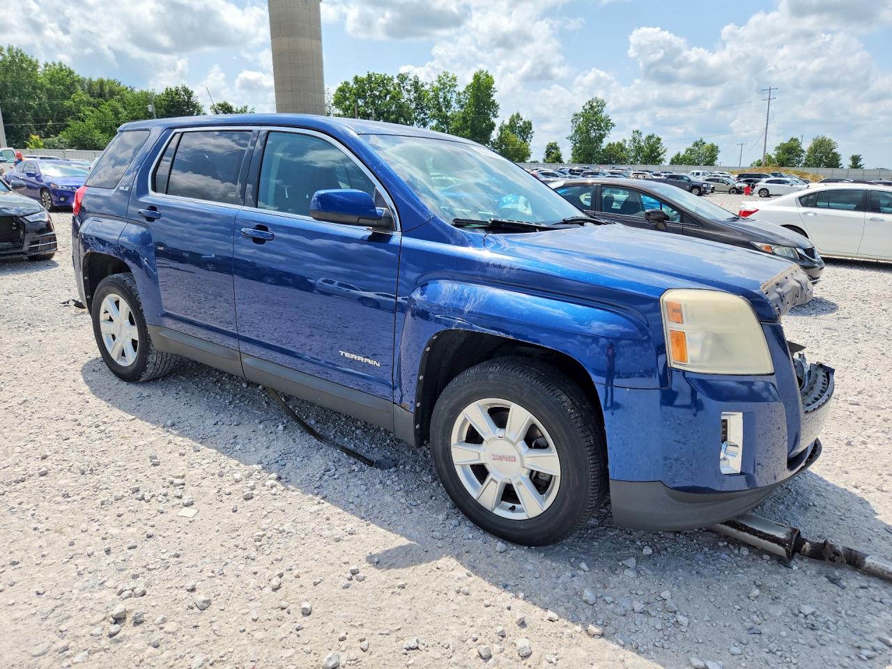 2010 Gmc Terrain Sle Blue vin: 2CTALBEW7A6396509