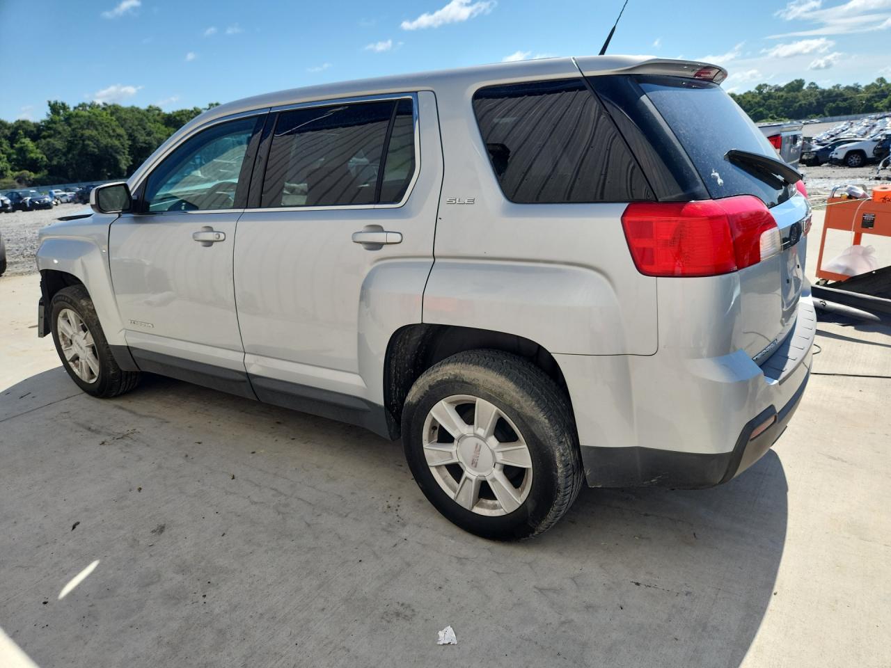2010 Gmc Terrain Sle Silver vin: 2CTALBEW8A6305411