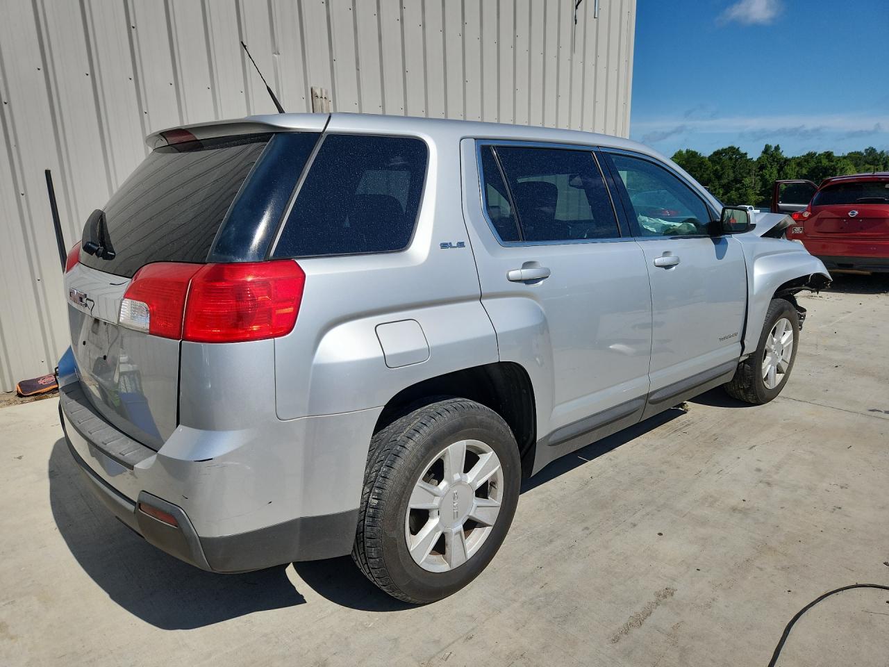 2010 Gmc Terrain Sle Silver vin: 2CTALBEW8A6305411