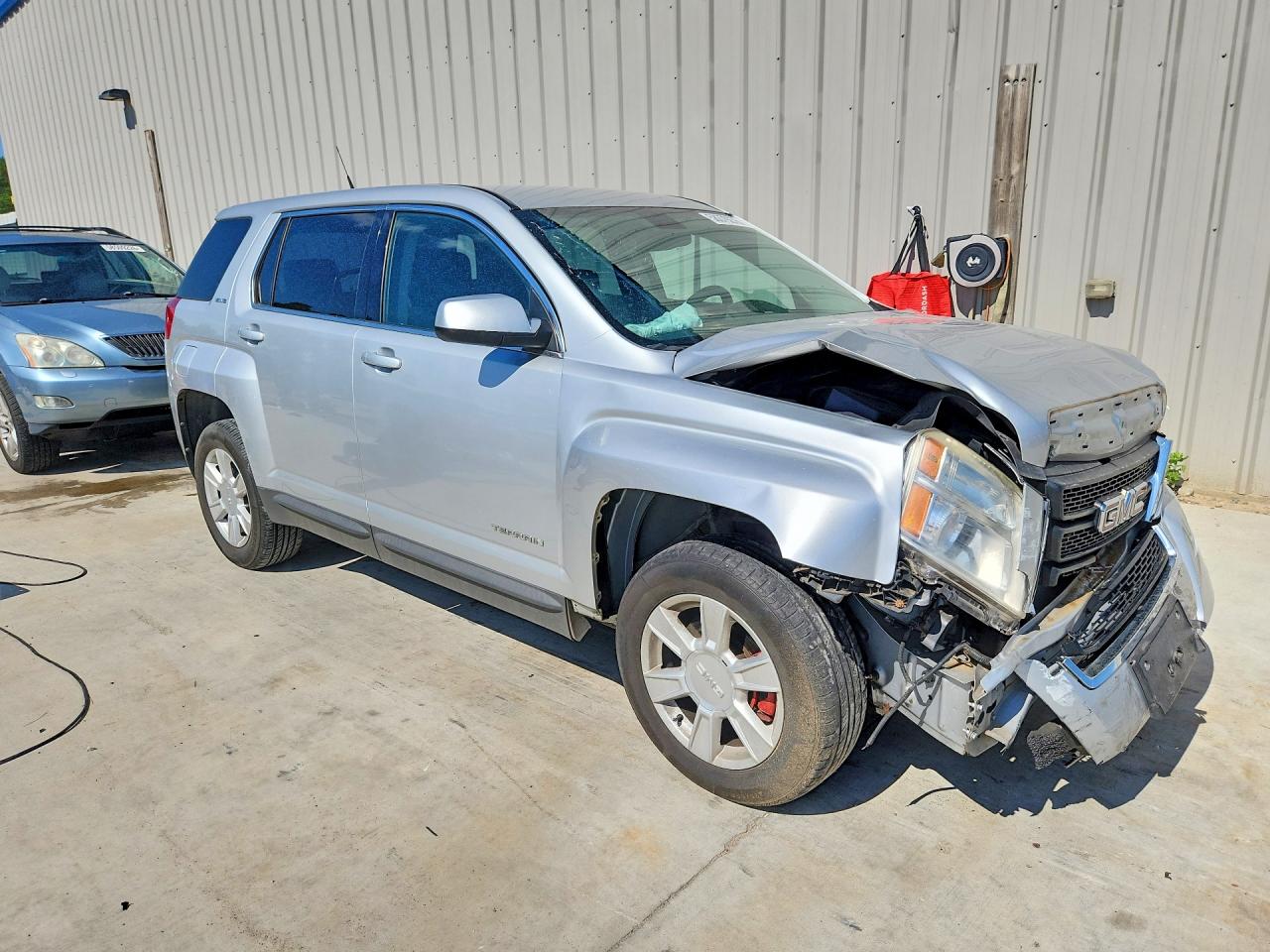 2010 Gmc Terrain Sle Silver vin: 2CTALBEW8A6305411