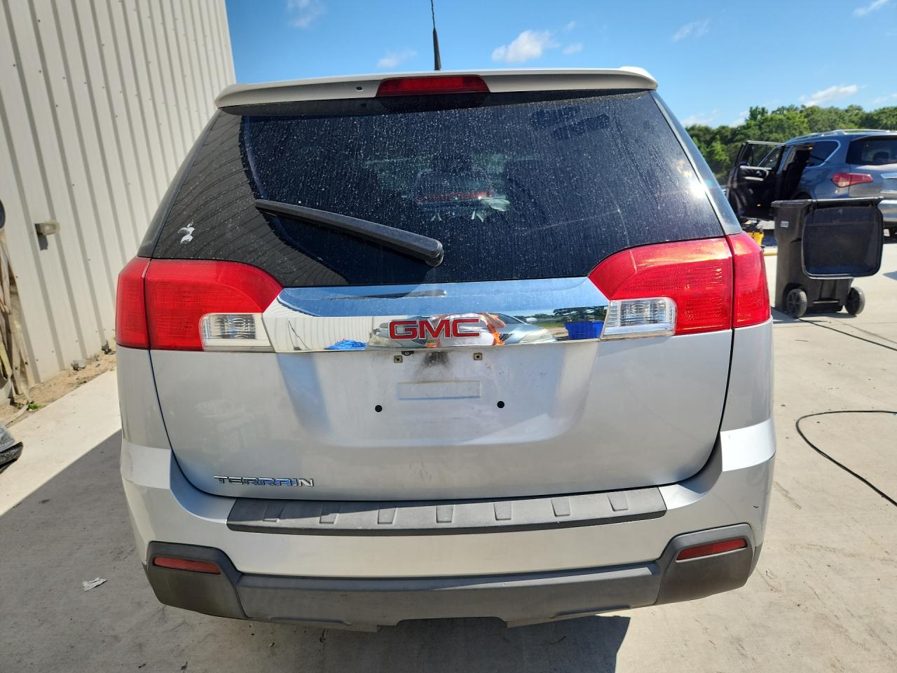 2010 Gmc Terrain Sle Silver vin: 2CTALBEW8A6305411
