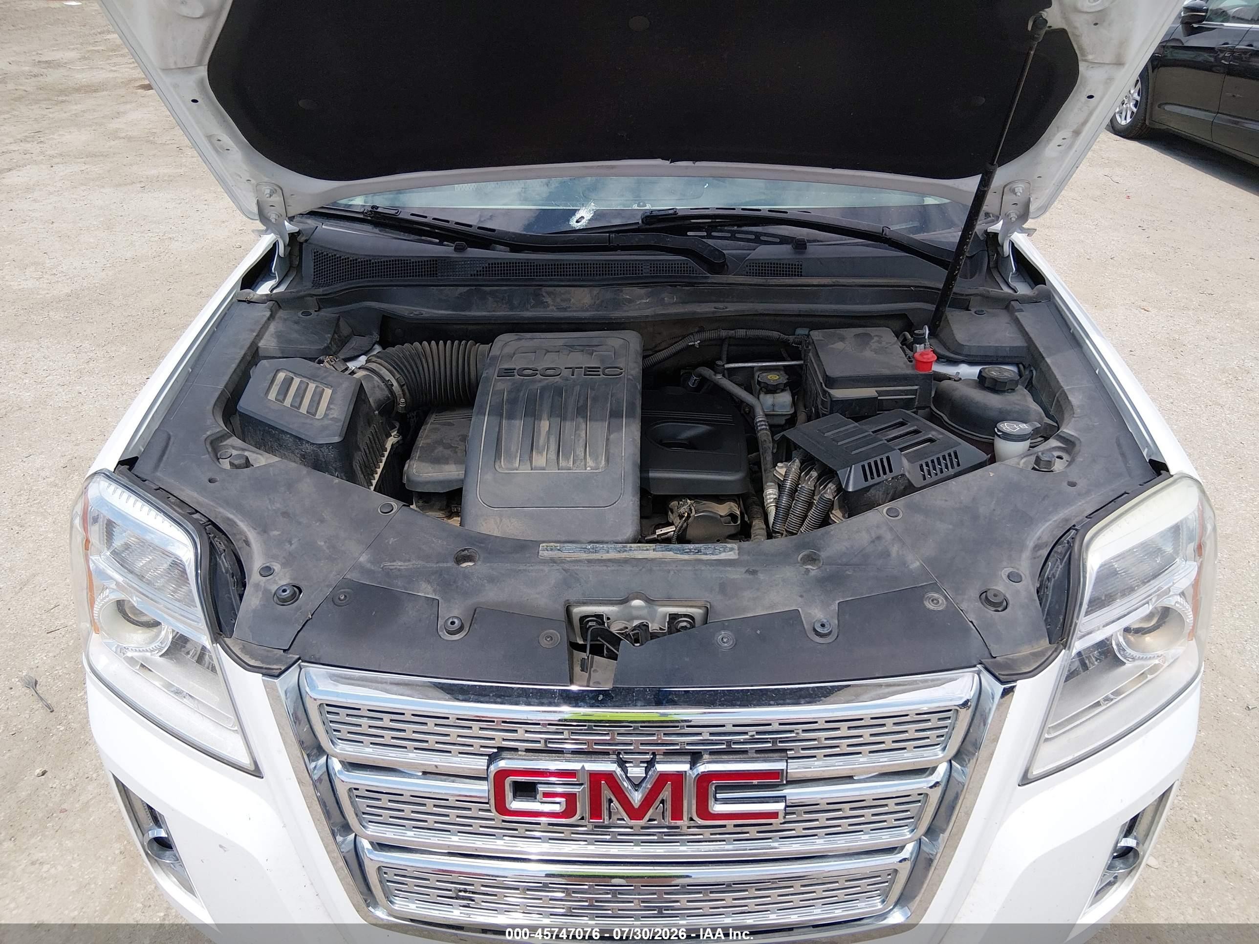2010 Gmc Terrain Sle-1 Белый vin: 2CTALBEW9A6404190