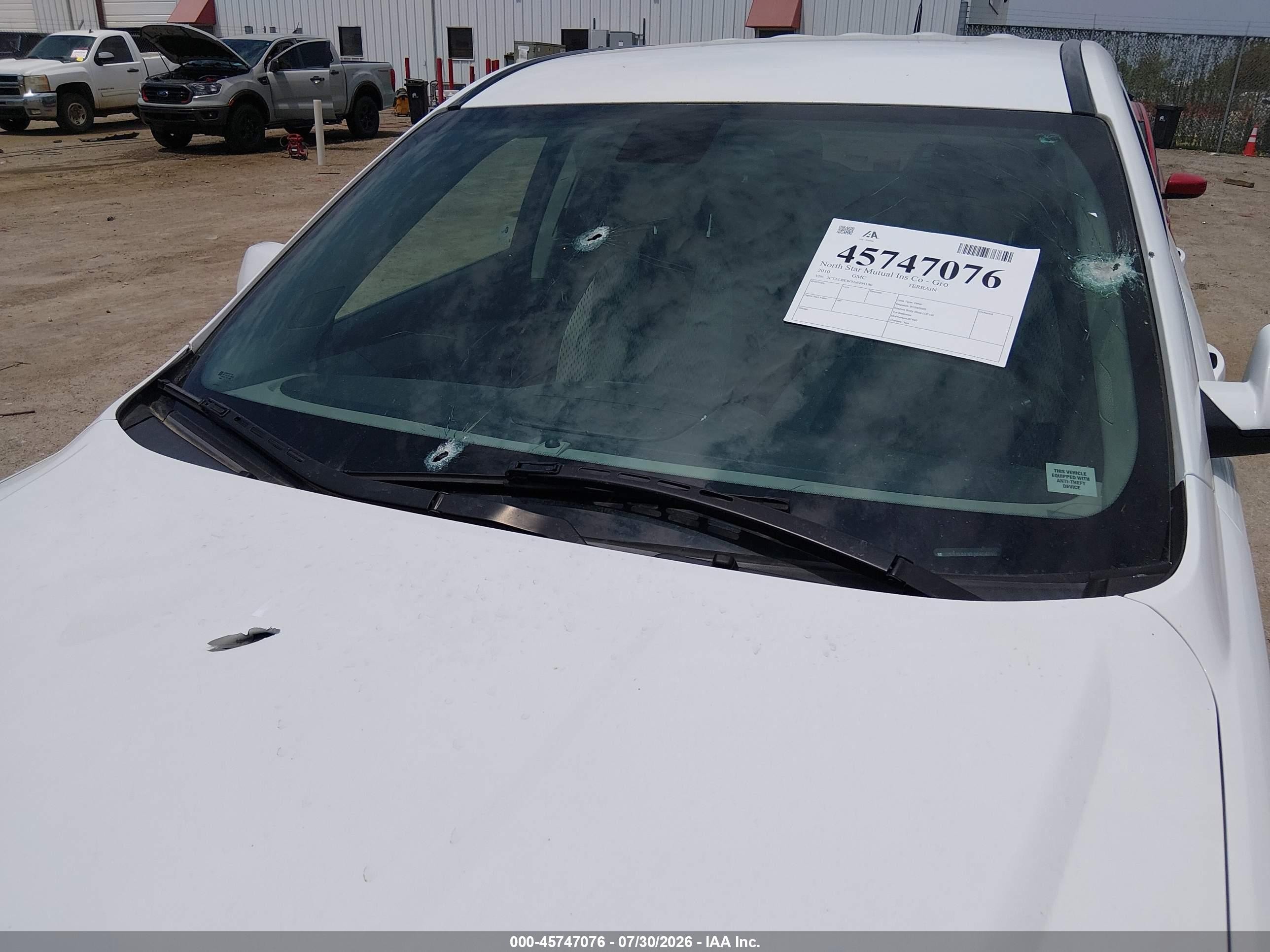2010 Gmc Terrain Sle-1 Белый vin: 2CTALBEW9A6404190