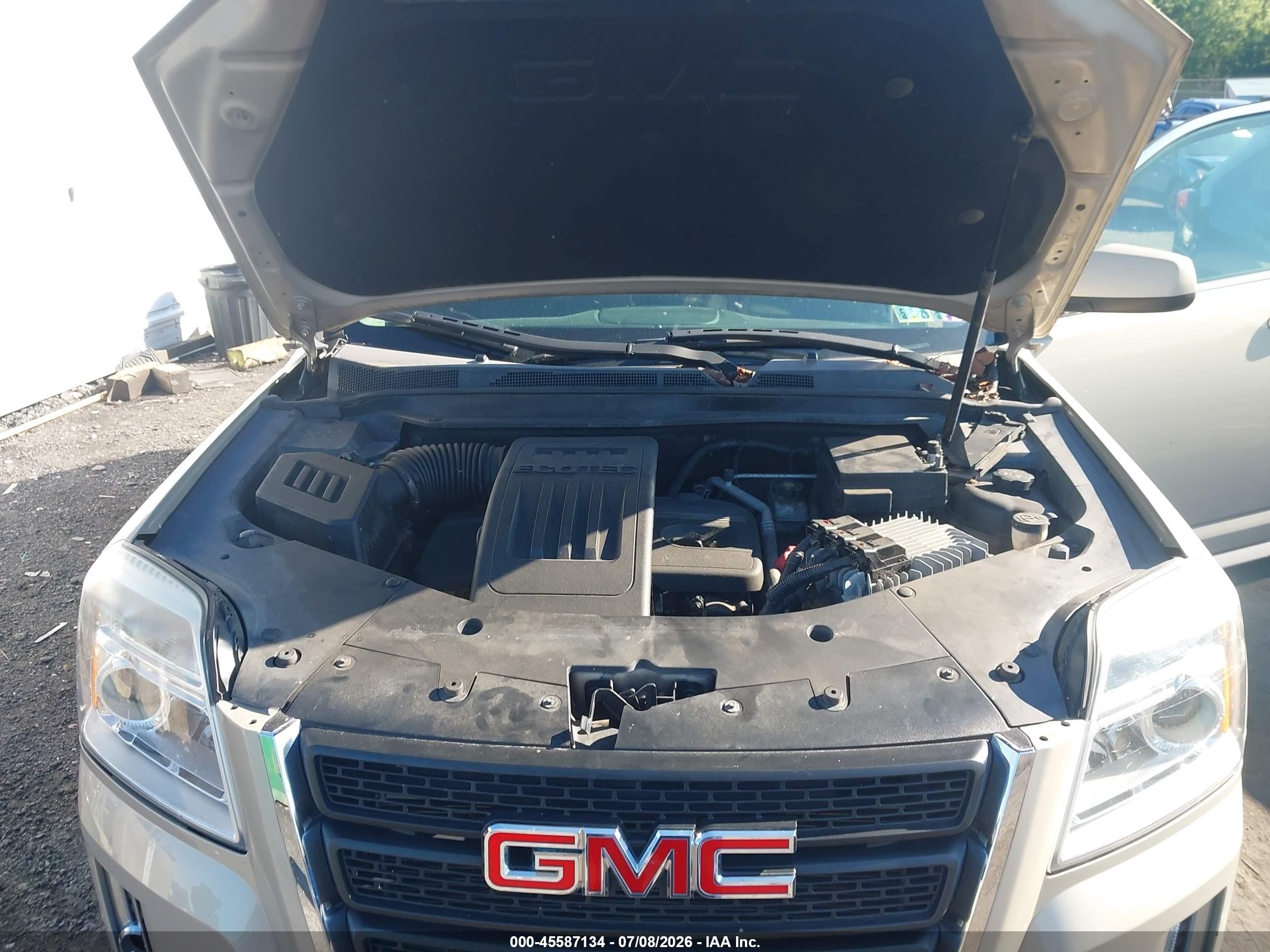 2010 Gmc Terrain Sle-1 Gold vin: 2CTALBEWXA6230663