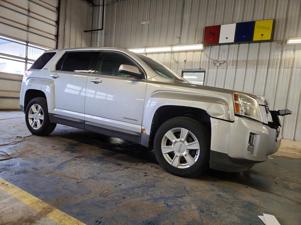 2010 Gmc Terrain Sle Silver vin: 2CTALBEWXA6383012