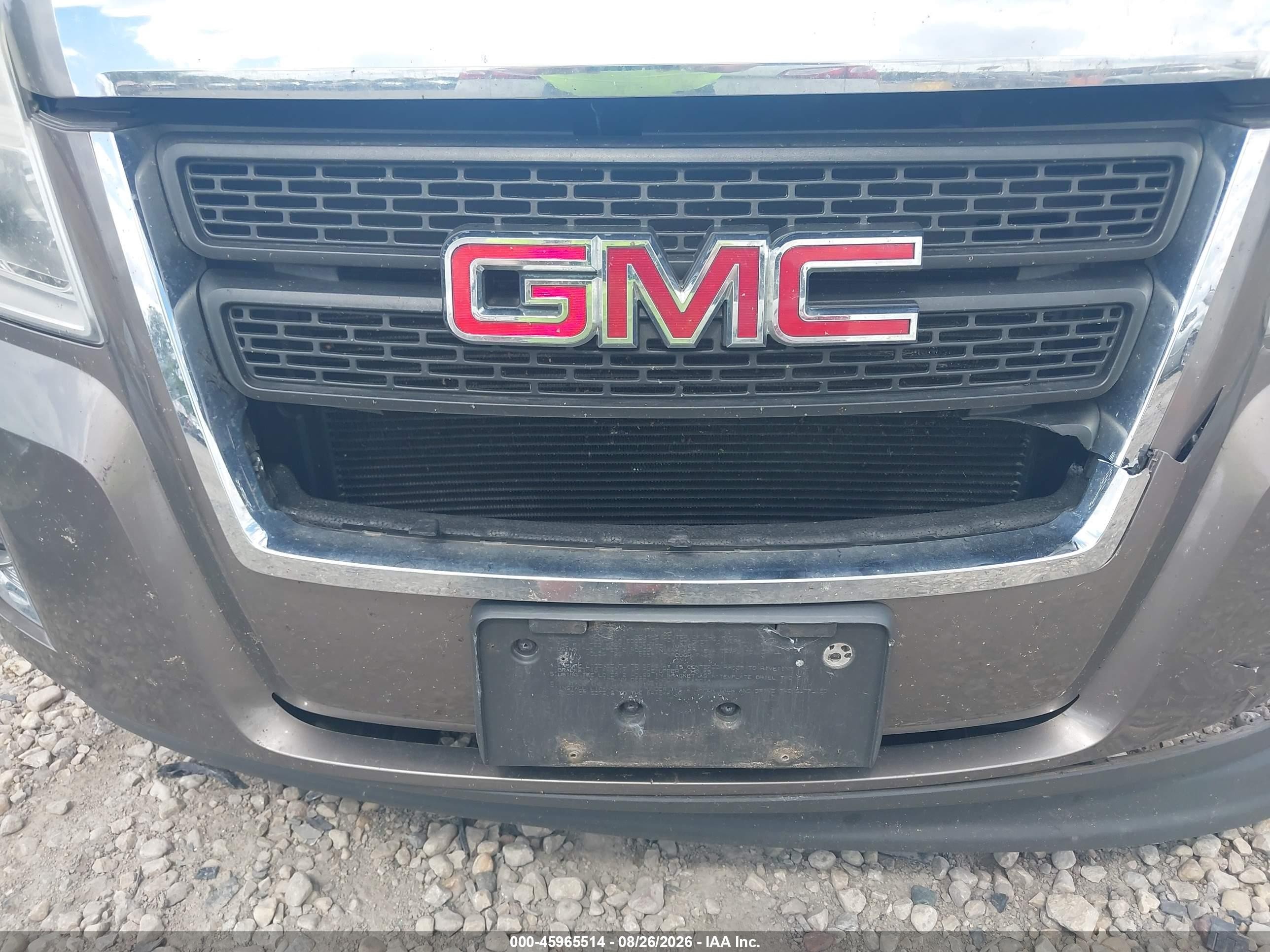 2010 Gmc Terrain Sle-1 Желто-коричневый vin: 2CTALBEWXA6416932