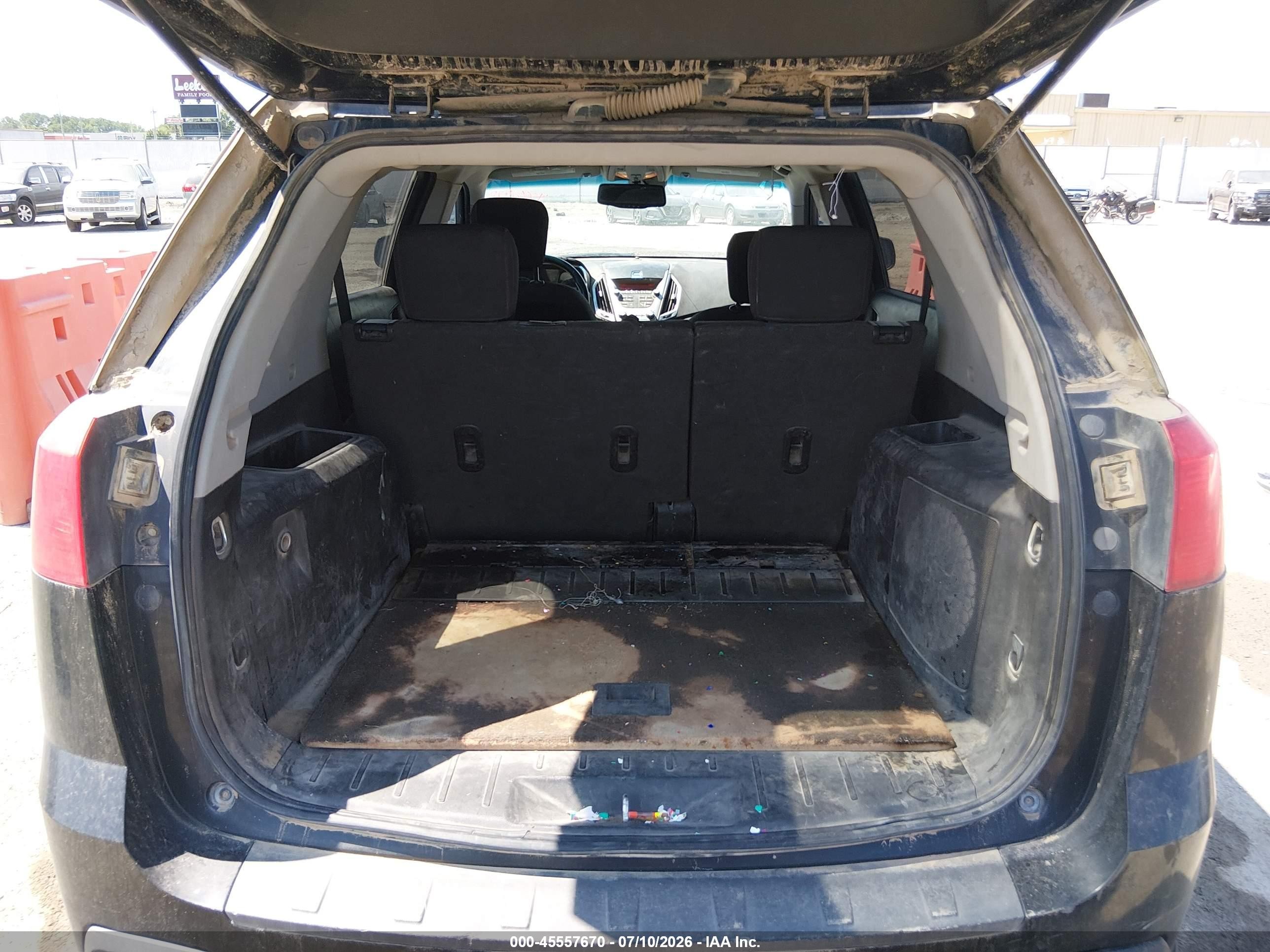 2010 Gmc Terrain Sle-2 Black vin: 2CTALDEW3A6244111