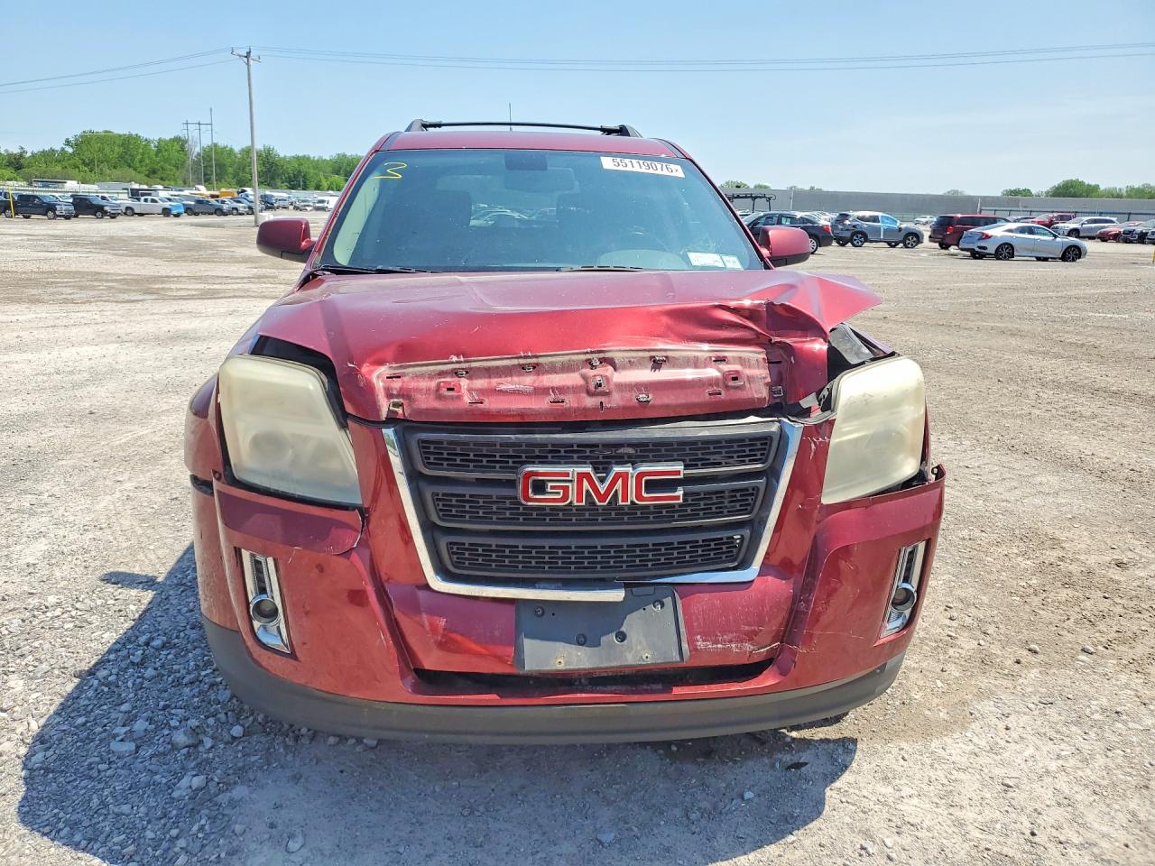 2010 Gmc Terrain Sle Red vin: 2CTALDEW3A6352793