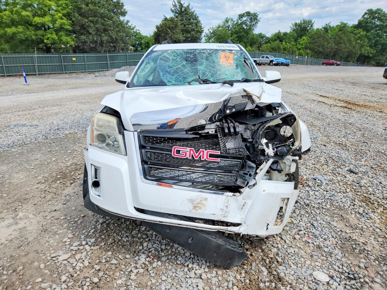 2010 Gmc Terrain Sle Белый vin: 2CTALDEW4A6228063