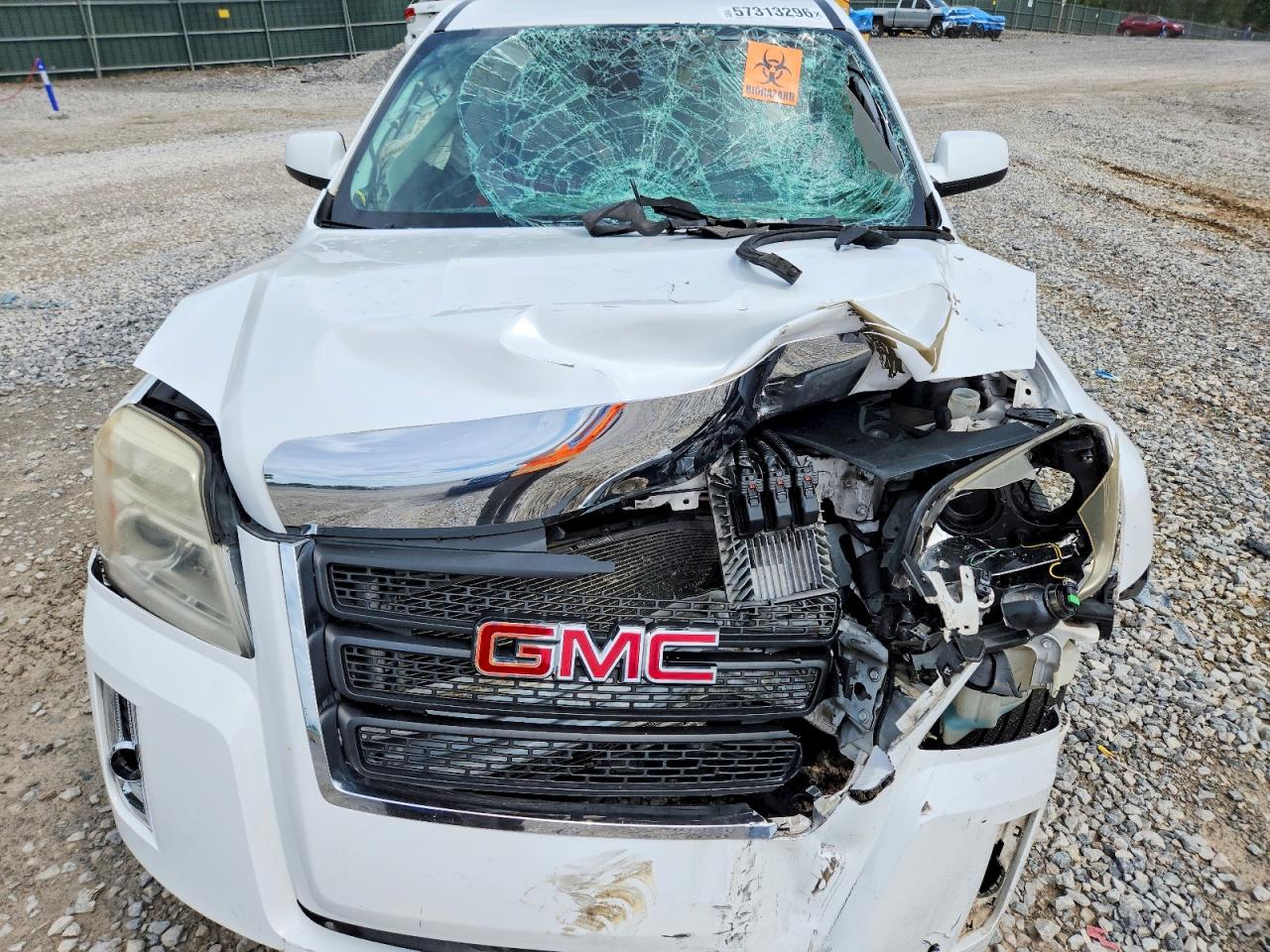 2010 Gmc Terrain Sle Белый vin: 2CTALDEW4A6228063