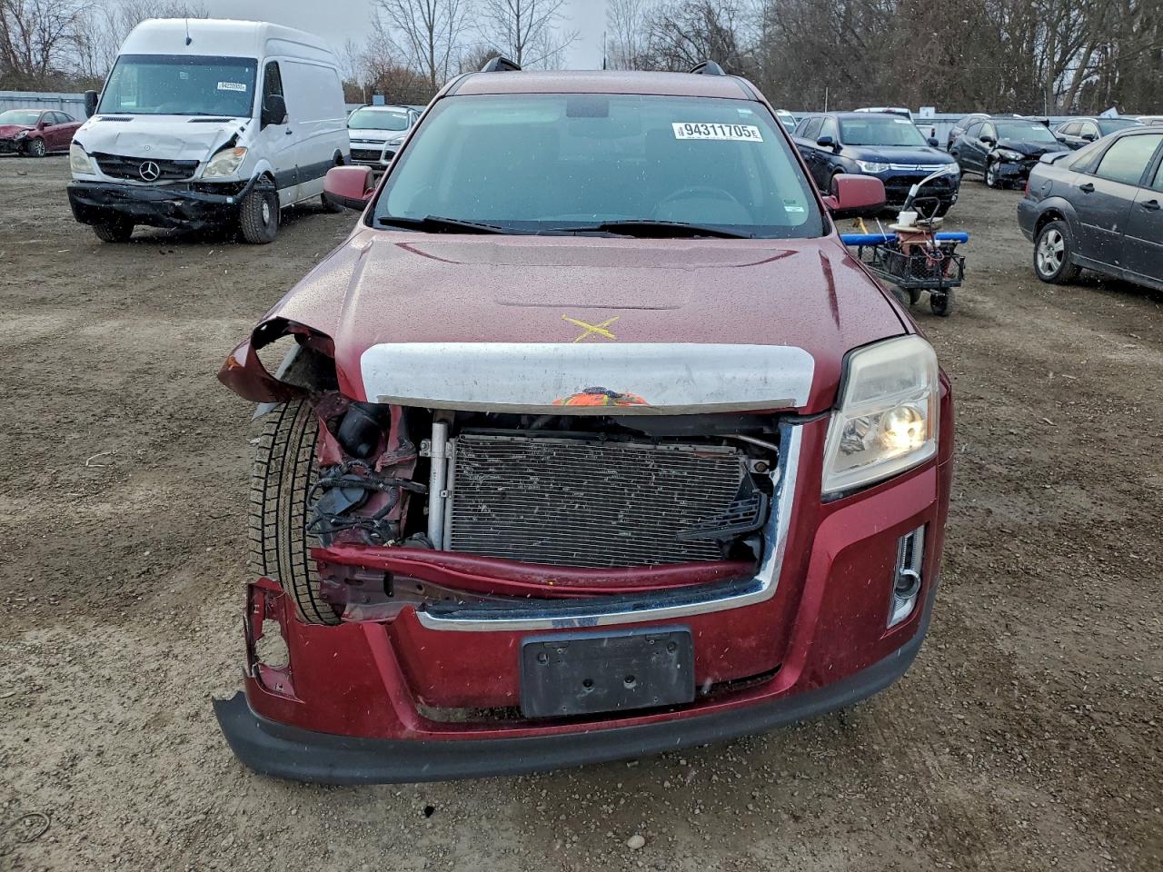 2010 Gmc Terrain Sle Red vin: 2CTALDEW4A6312917