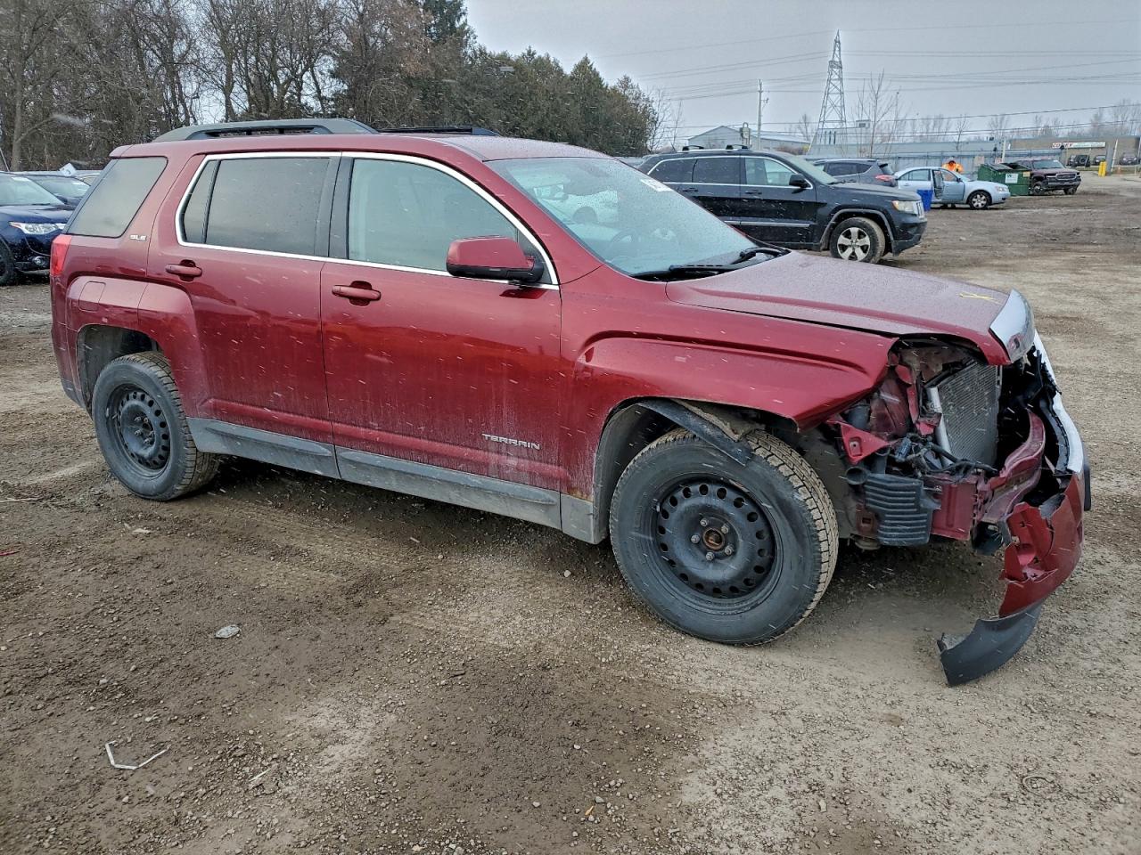 2010 Gmc Terrain Sle Red vin: 2CTALDEW4A6312917