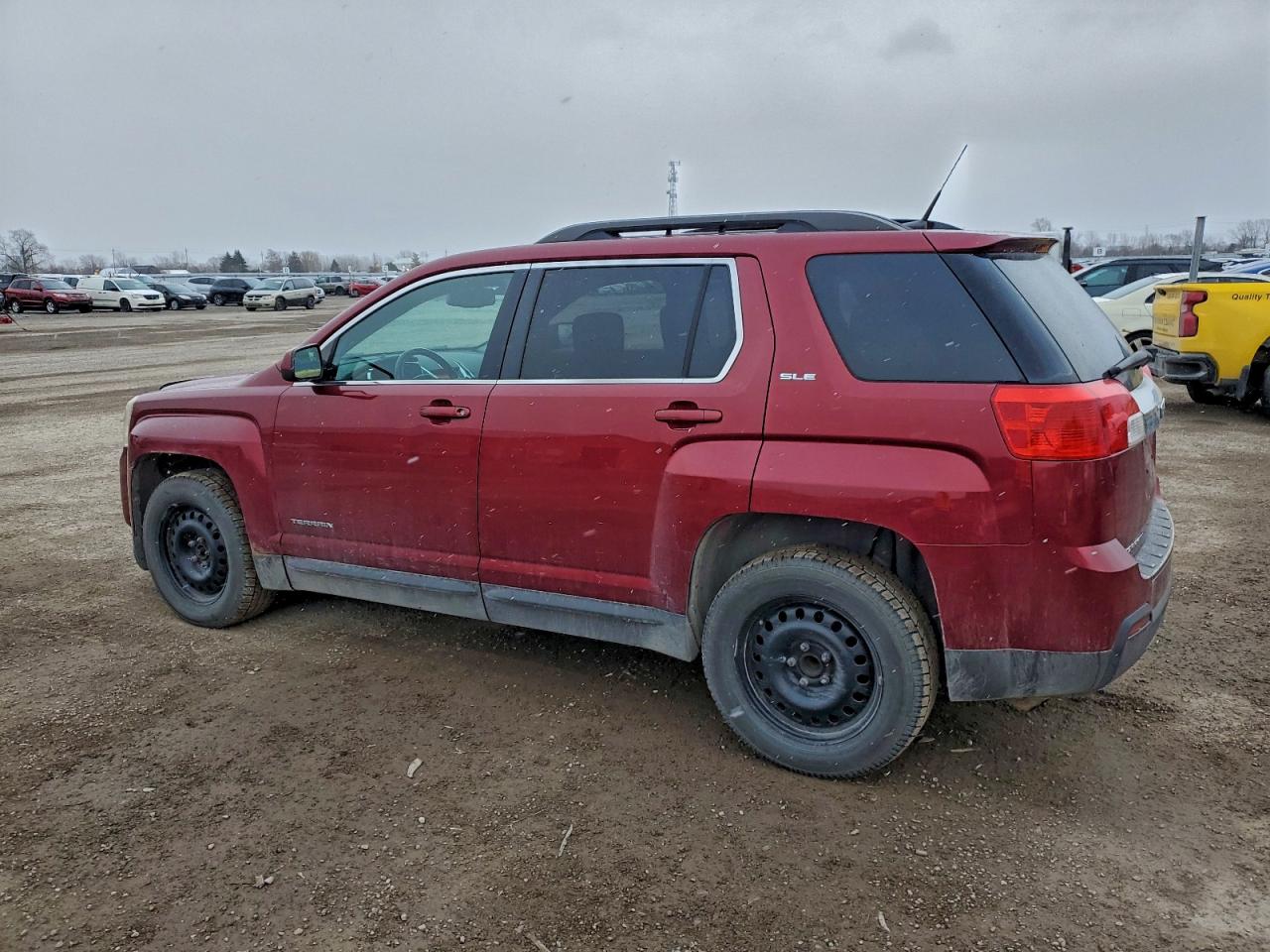 2010 Gmc Terrain Sle Red vin: 2CTALDEW4A6312917