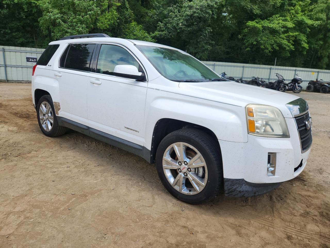 2010 Gmc Terrain Sle White vin: 2CTALDEW4A6324470