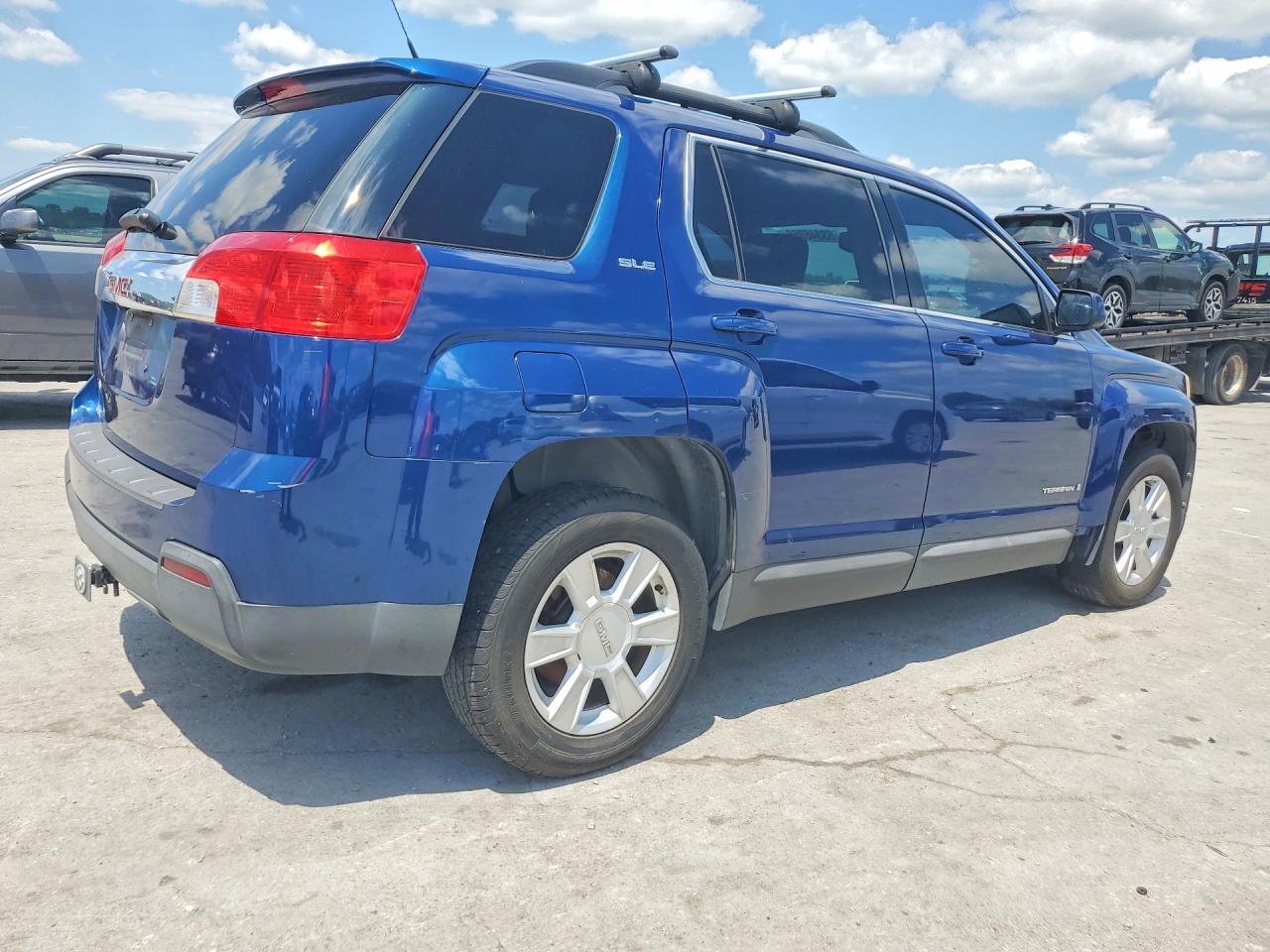 2010 Gmc Terrain Sle Blue vin: 2CTALDEW5A6201454