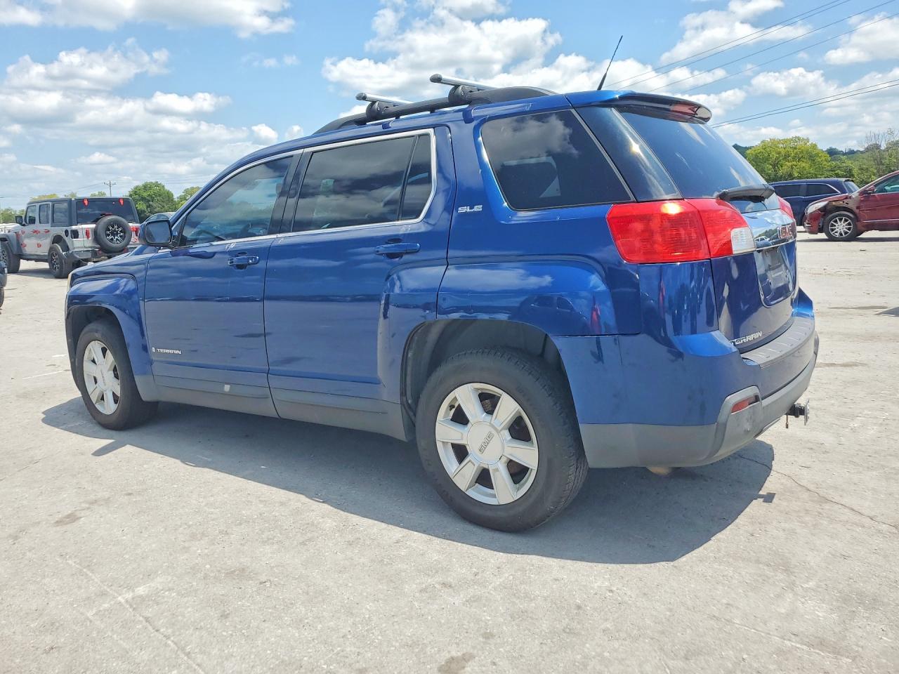 2010 Gmc Terrain Sle Blue vin: 2CTALDEW5A6201454