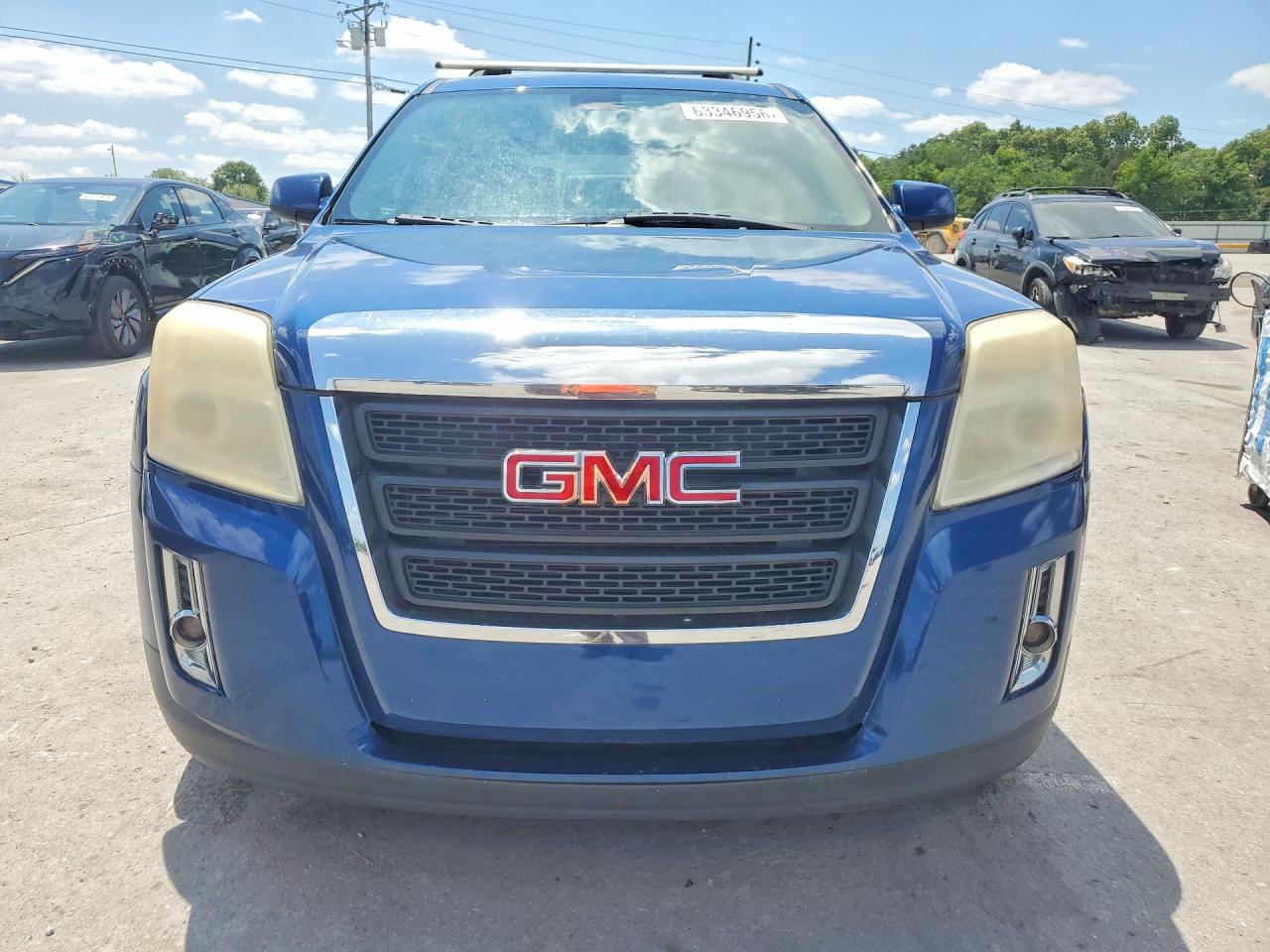 2010 Gmc Terrain Sle Blue vin: 2CTALDEW5A6201454