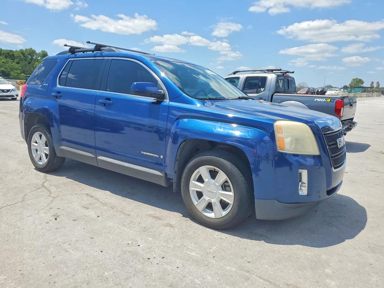 2010 Gmc Terrain Sle Blue vin: 2CTALDEW5A6201454