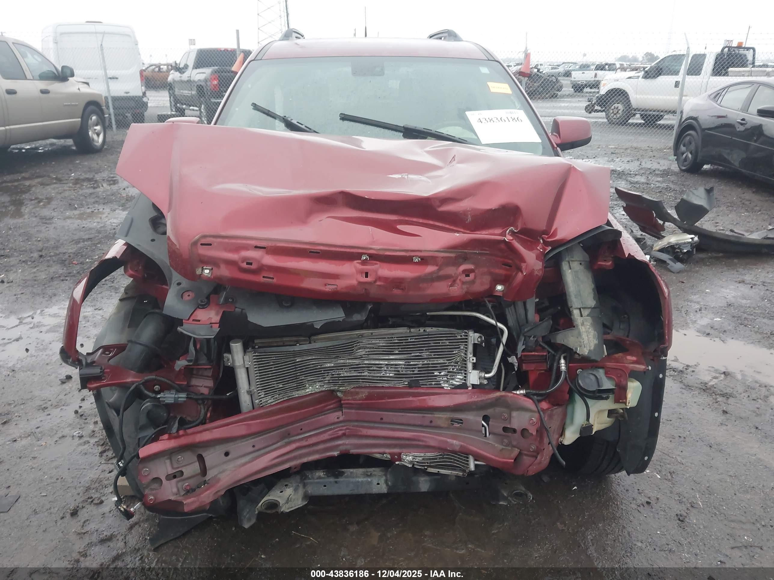 2010 Gmc Terrain Sle-2 Бордовый vin: 2CTALDEW8A6287018