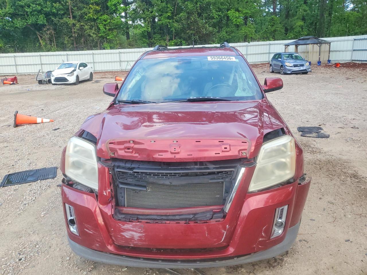2010 Gmc Terrain Sle Red vin: 2CTALDEWXA6380719