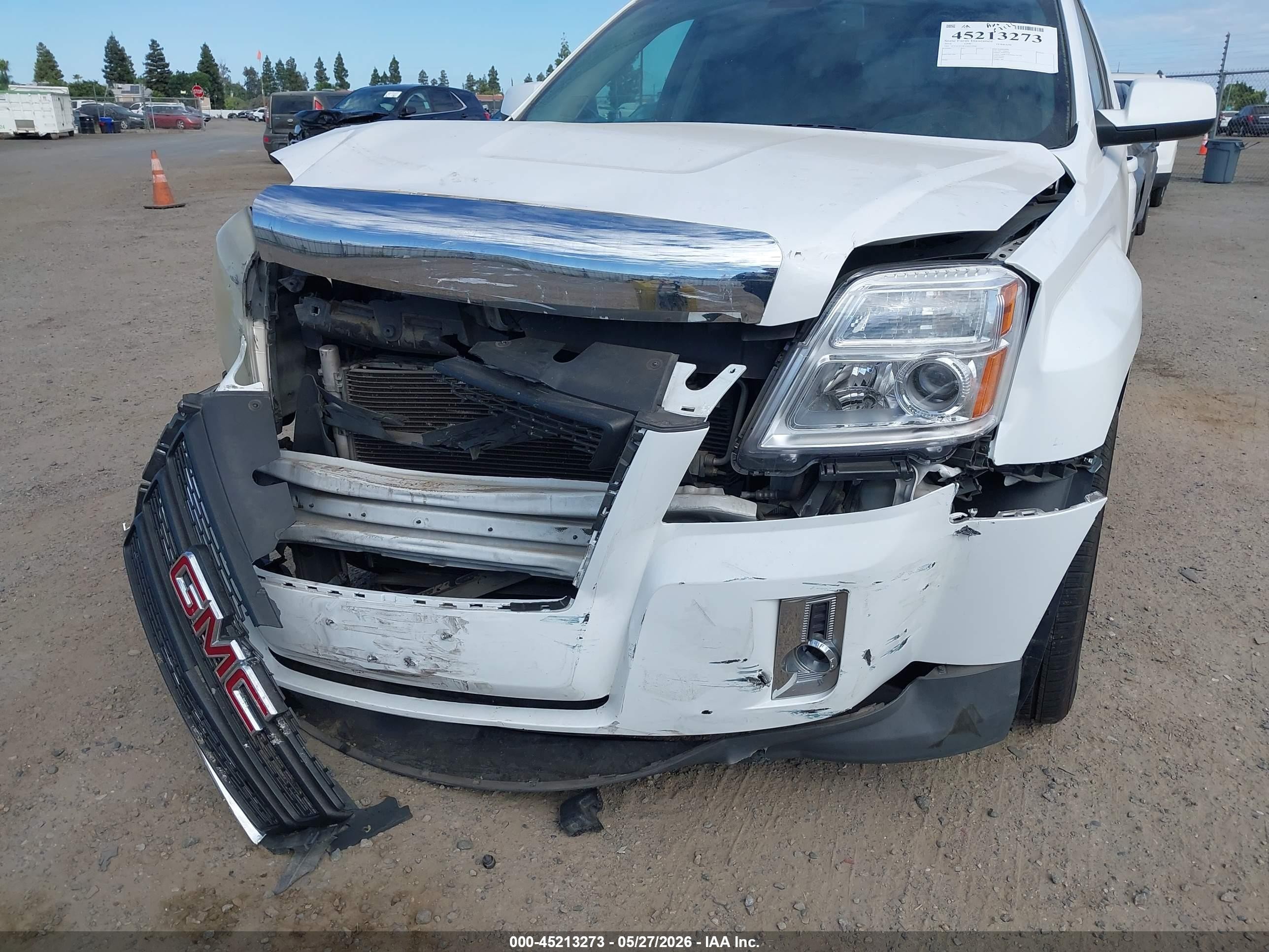 2010 Gmc Terrain Slt-1 Белый vin: 2CTALFEW3A6237090