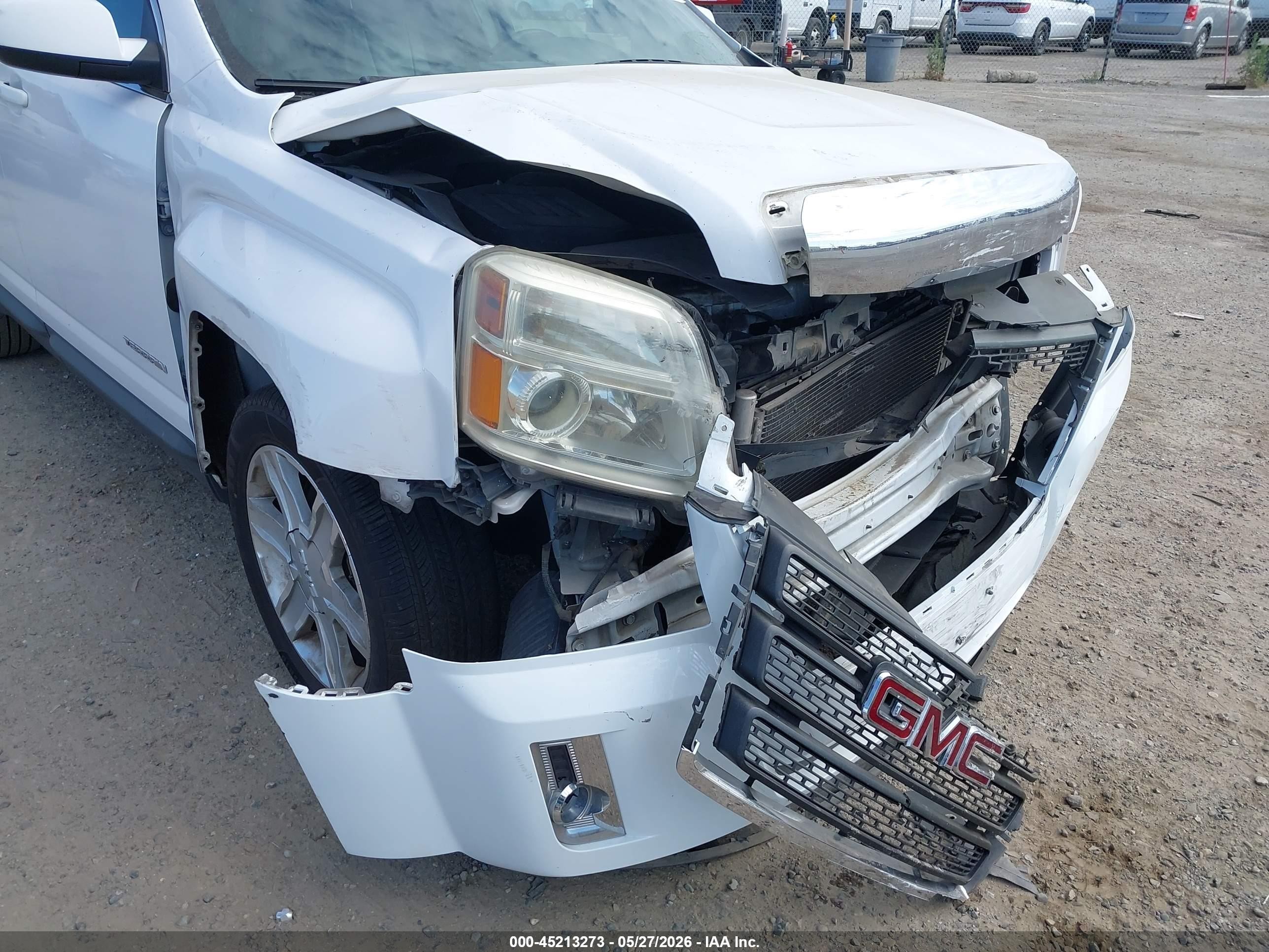 2010 Gmc Terrain Slt-1 Белый vin: 2CTALFEW3A6237090
