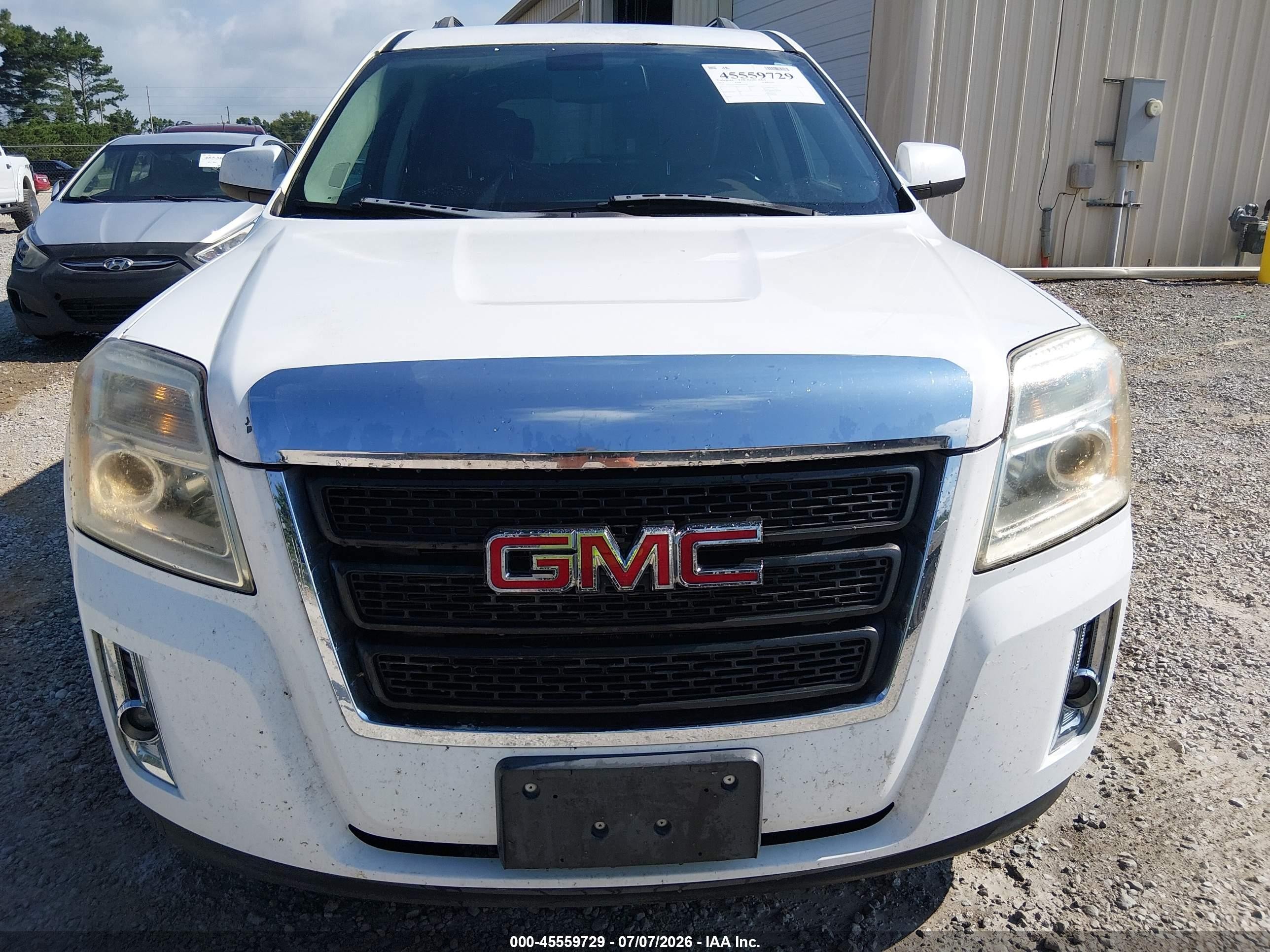 2010 Gmc Terrain Slt-1 White vin: 2CTALFEW8A6402938