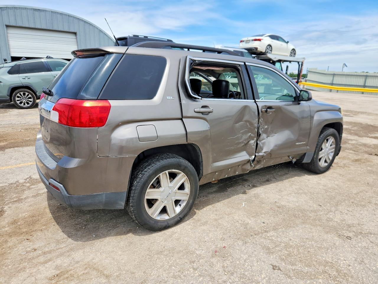 2010 Gmc Terrain Slt Brown vin: 2CTALFEW9A6392386
