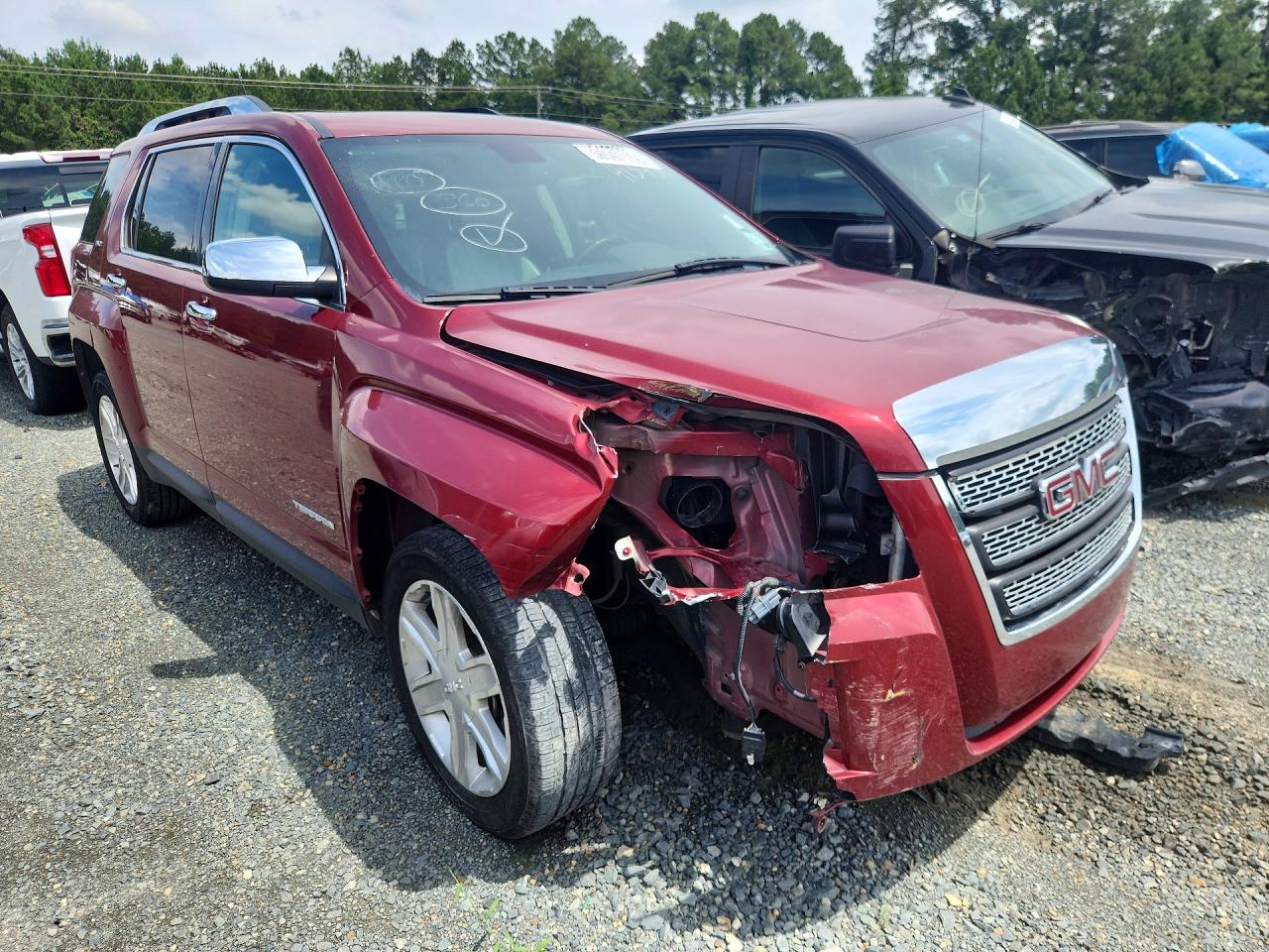 2010 Gmc Terrain Slt Red vin: 2CTALHEW4A6413480
