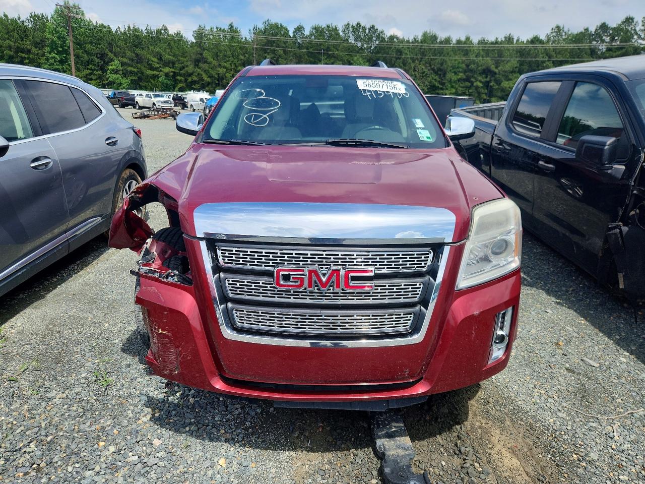 2010 Gmc Terrain Slt Red vin: 2CTALHEW4A6413480