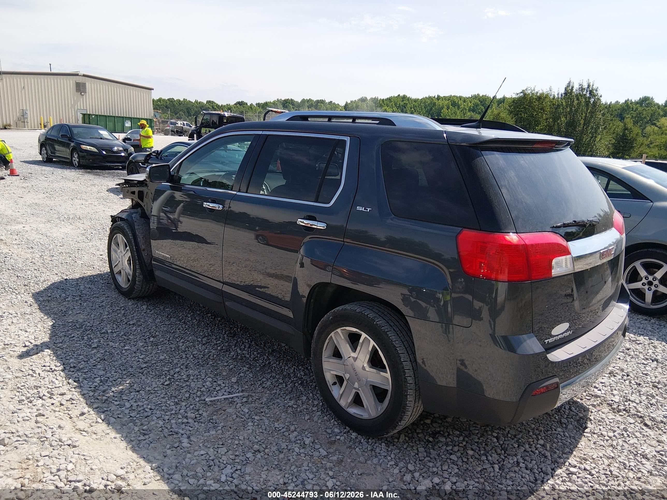 2010 Gmc Terrain Slt-2 Black vin: 2CTALHEW5A6378187