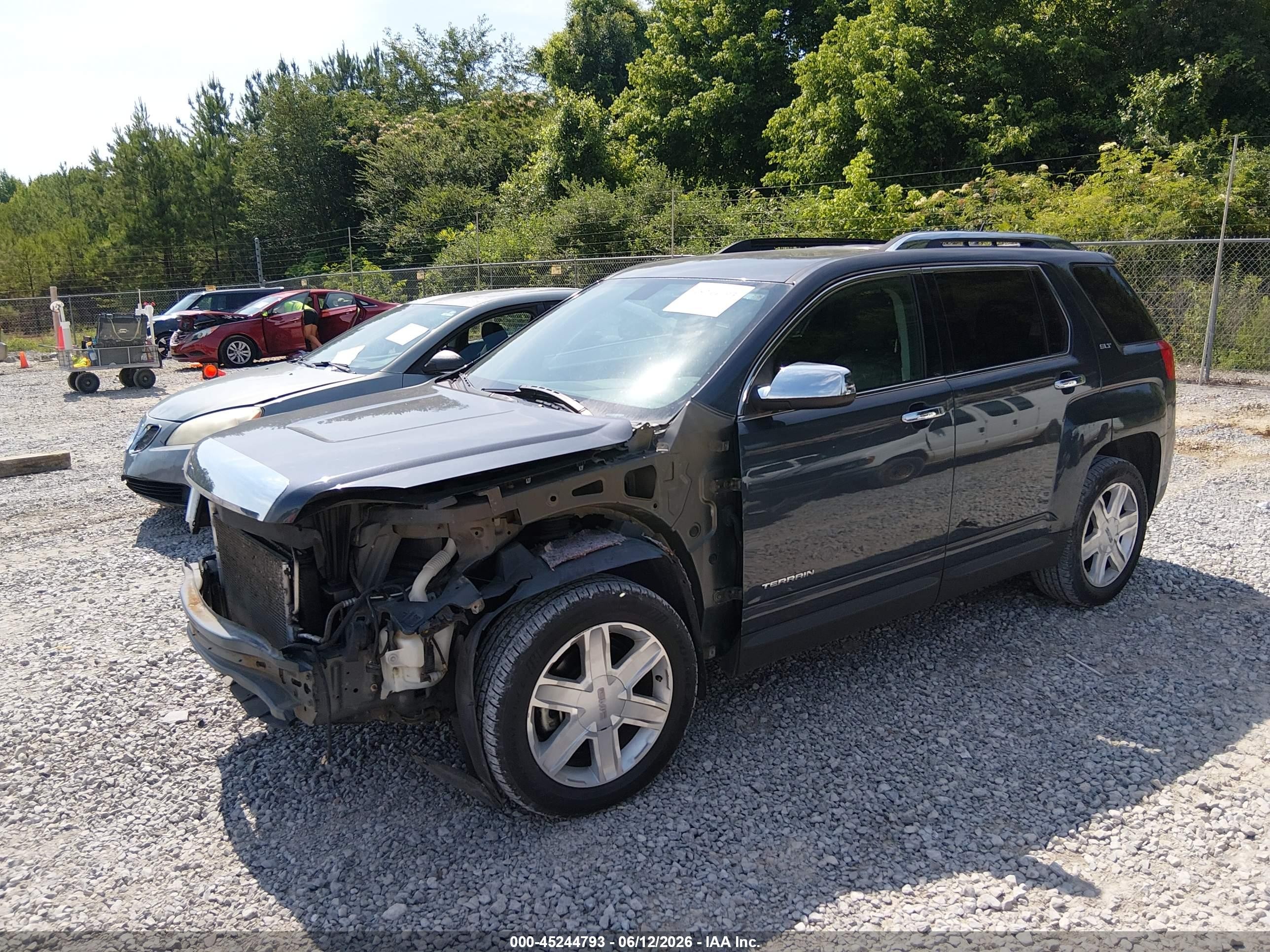 2010 Gmc Terrain Slt-2 Black vin: 2CTALHEW5A6378187