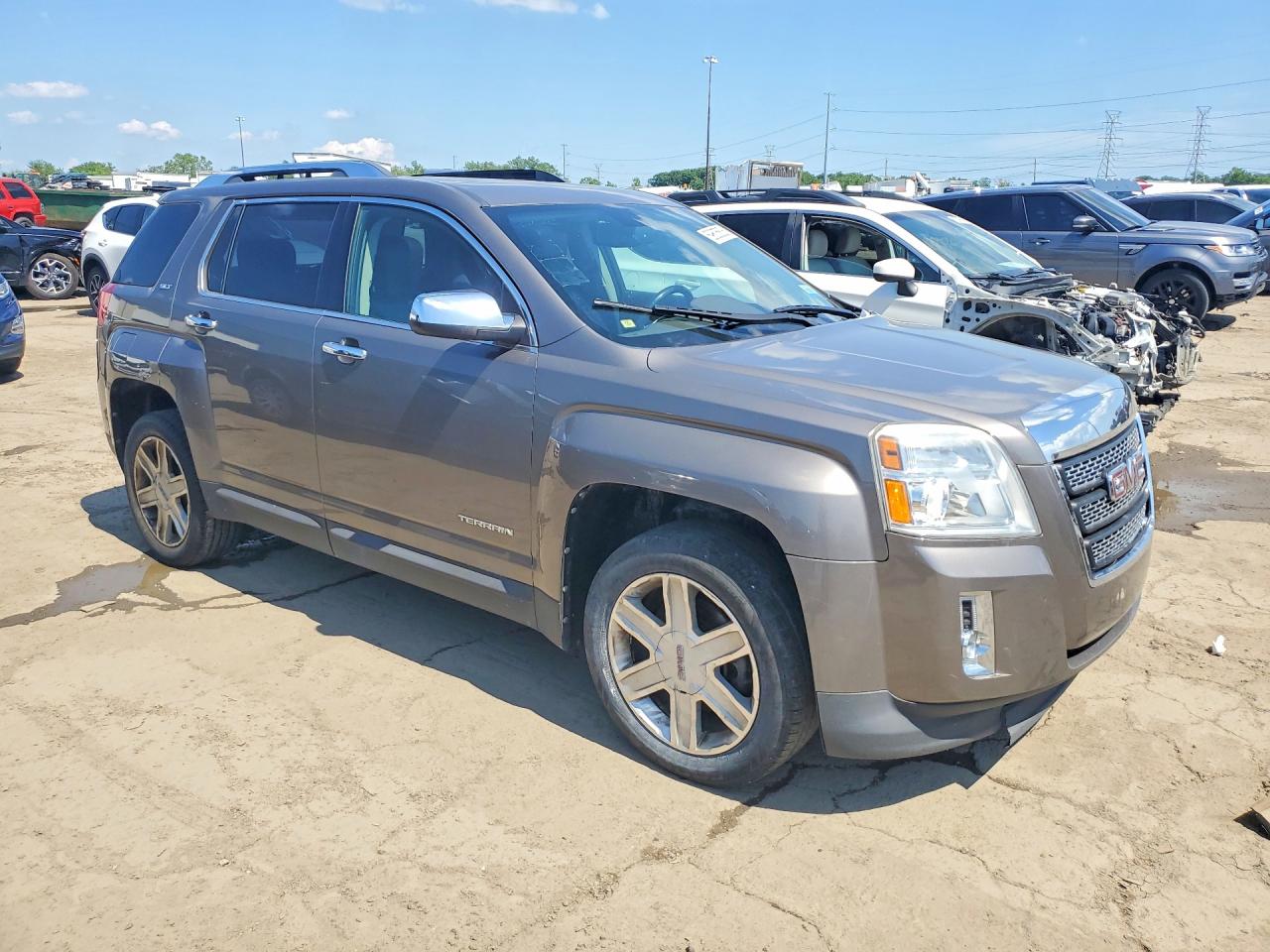2010 Gmc Terrain Slt Tan vin: 2CTALHEW7A6289883