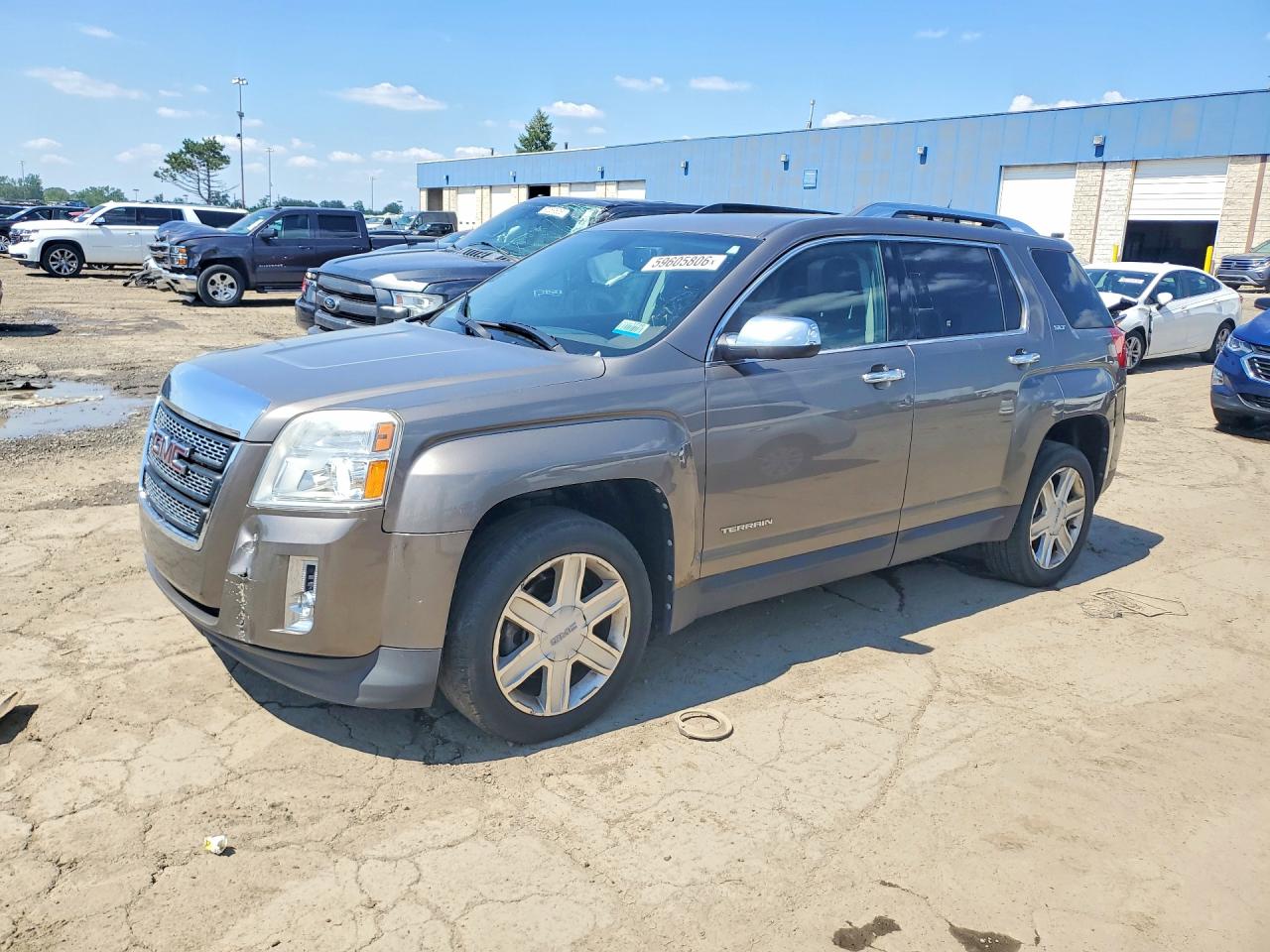 2010 Gmc Terrain Slt Желто-коричневый vin: 2CTALHEW7A6289883