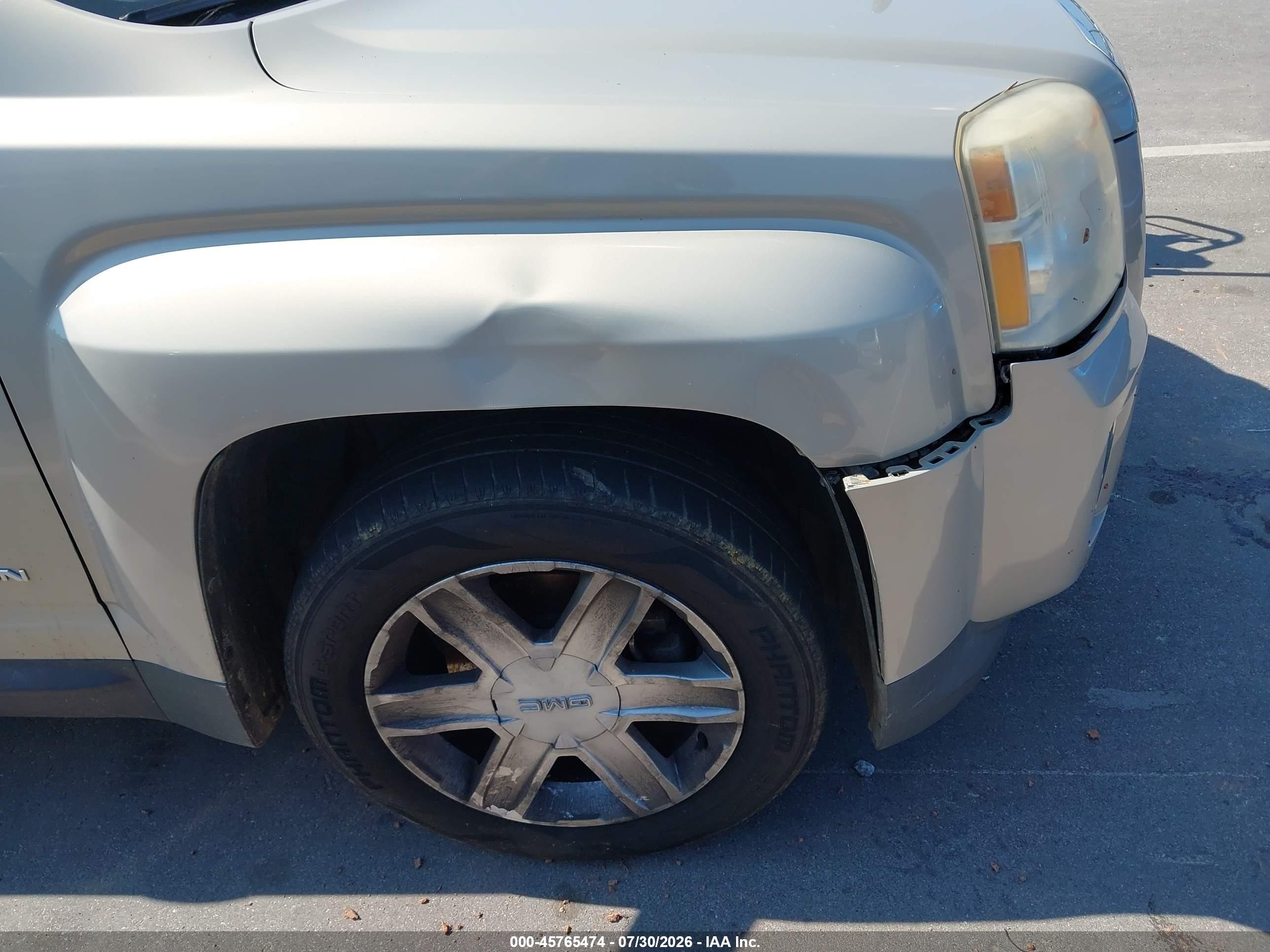 2010 Gmc Terrain Slt-2 Beige vin: 2CTALHEW9A6266976