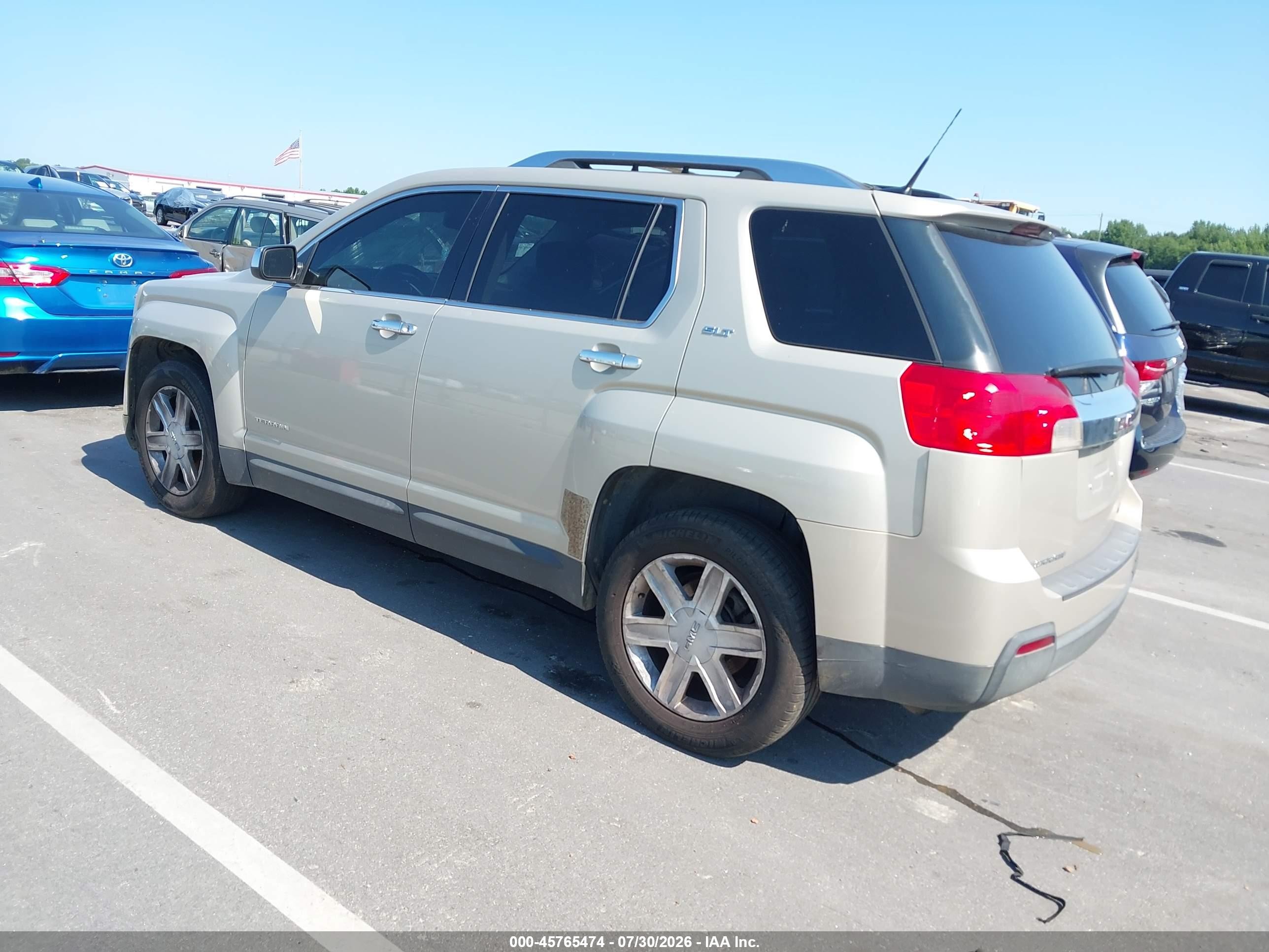 2010 Gmc Terrain Slt-2 Beige vin: 2CTALHEW9A6266976