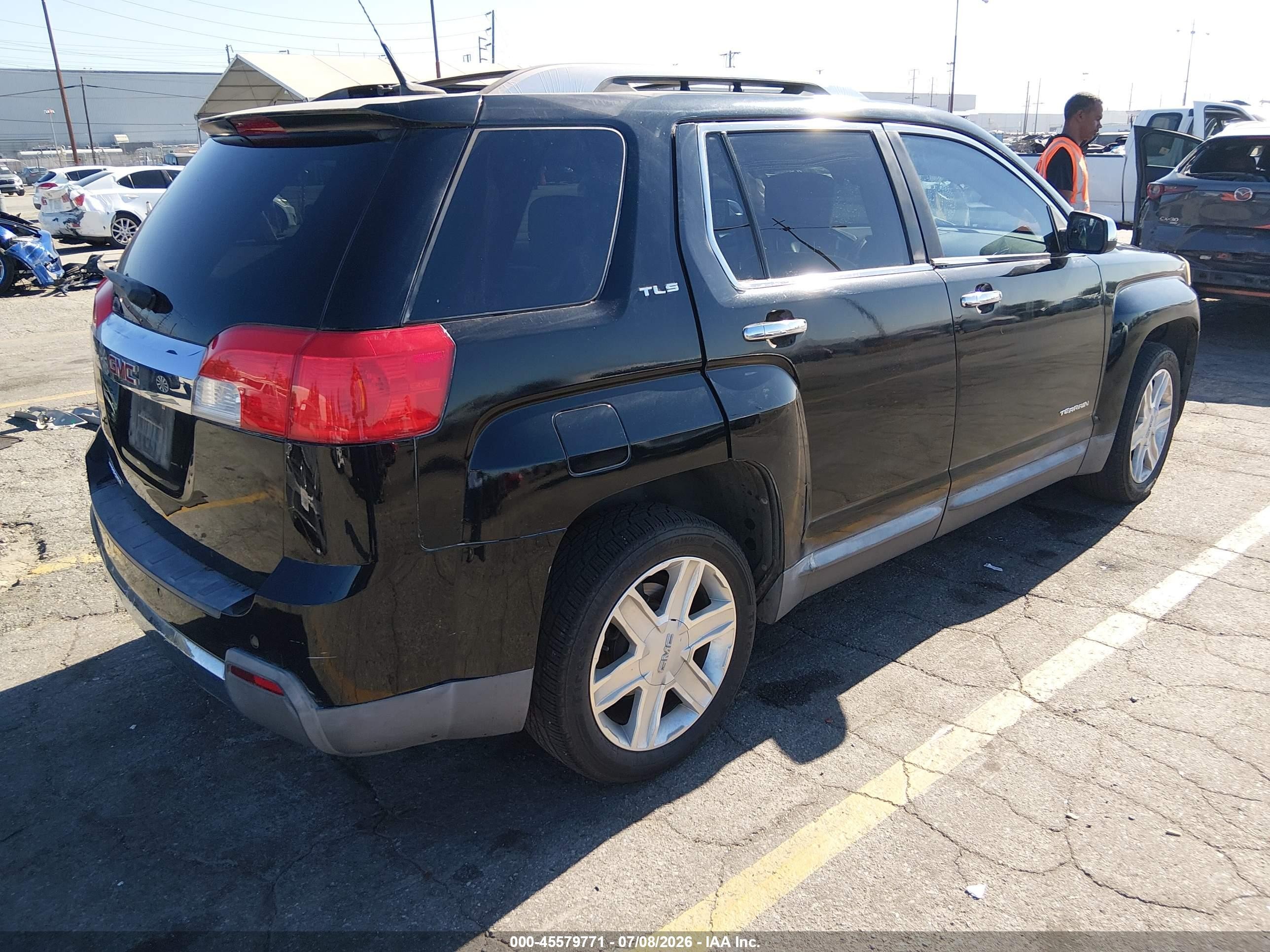 2010 Gmc Terrain Slt-2 Black vin: 2CTALHEW9A6356872