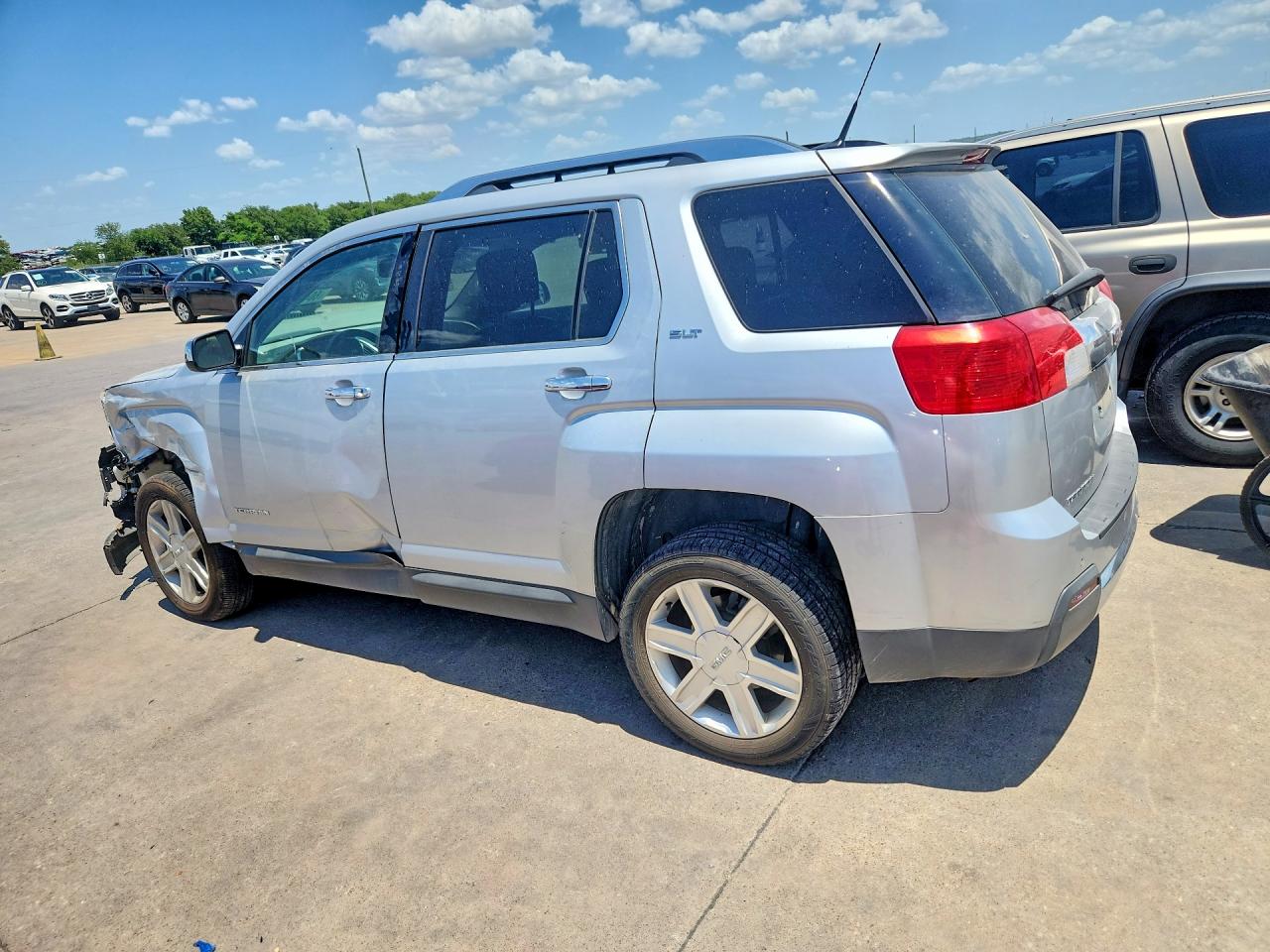 2010 Gmc Terrain Slt Silver vin: 2CTALHEWXA6241763