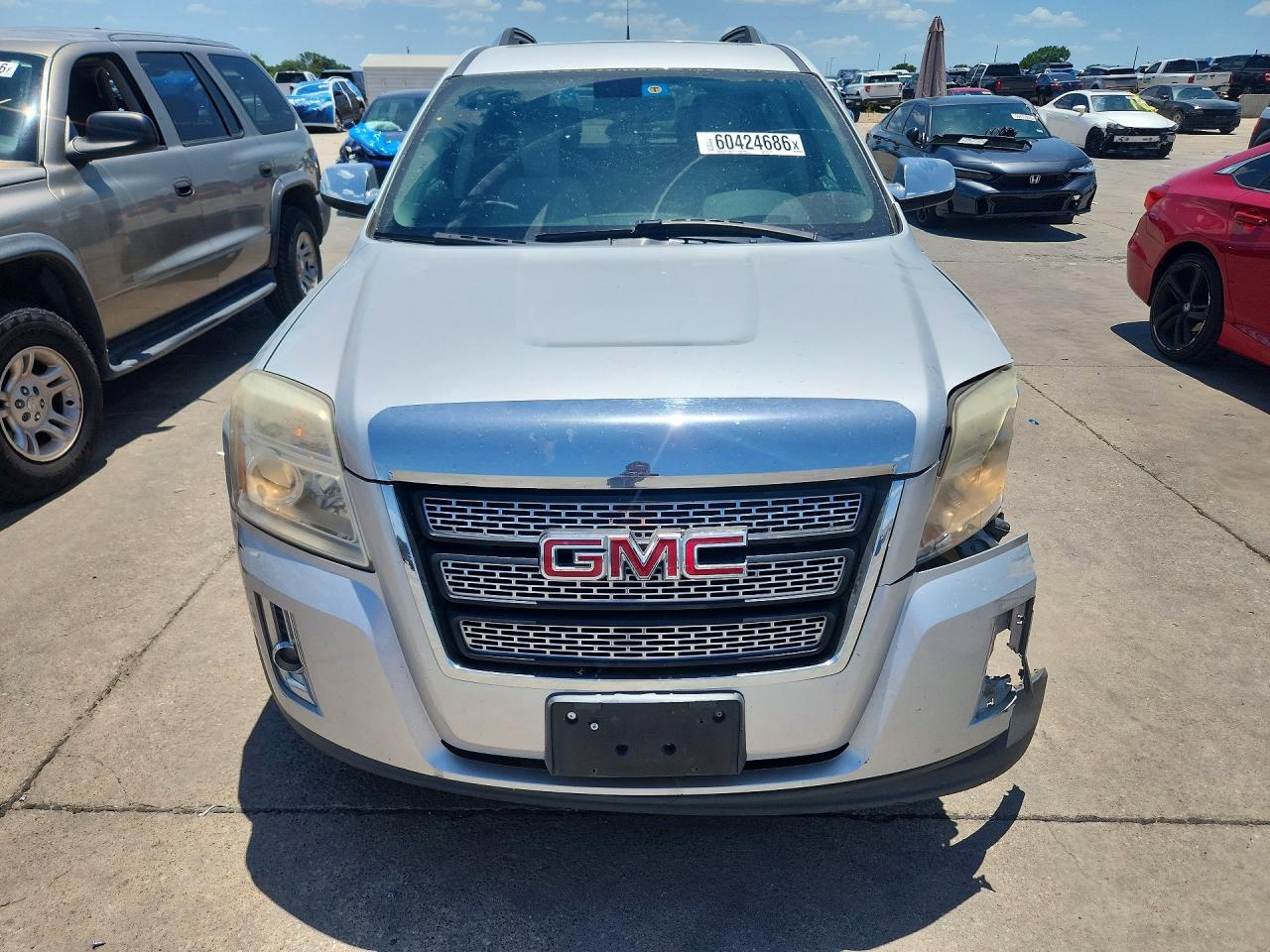2010 Gmc Terrain Slt Silver vin: 2CTALHEWXA6241763