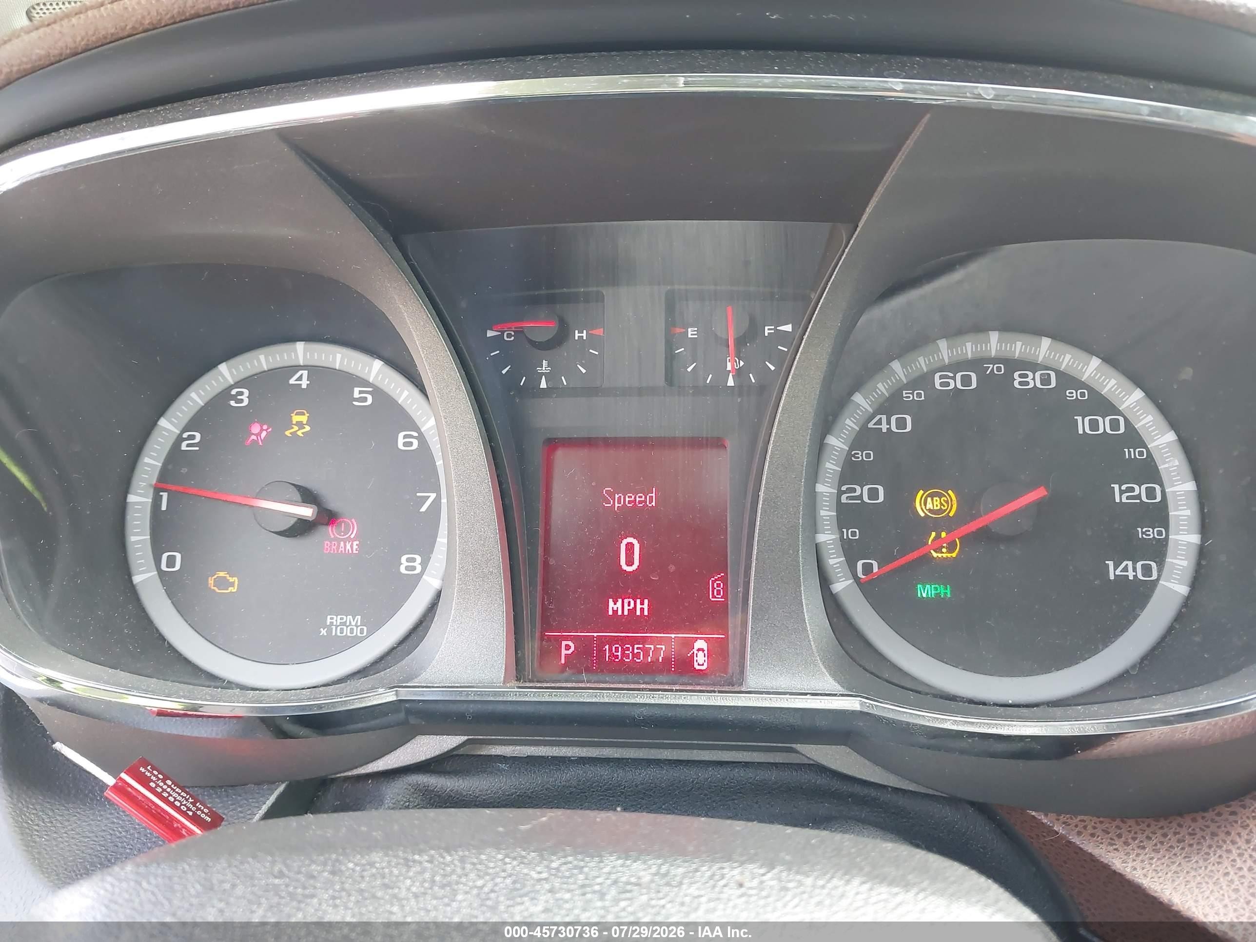 2010 Gmc Terrain Slt-2 Beige vin: 2CTALHEWXA6314355