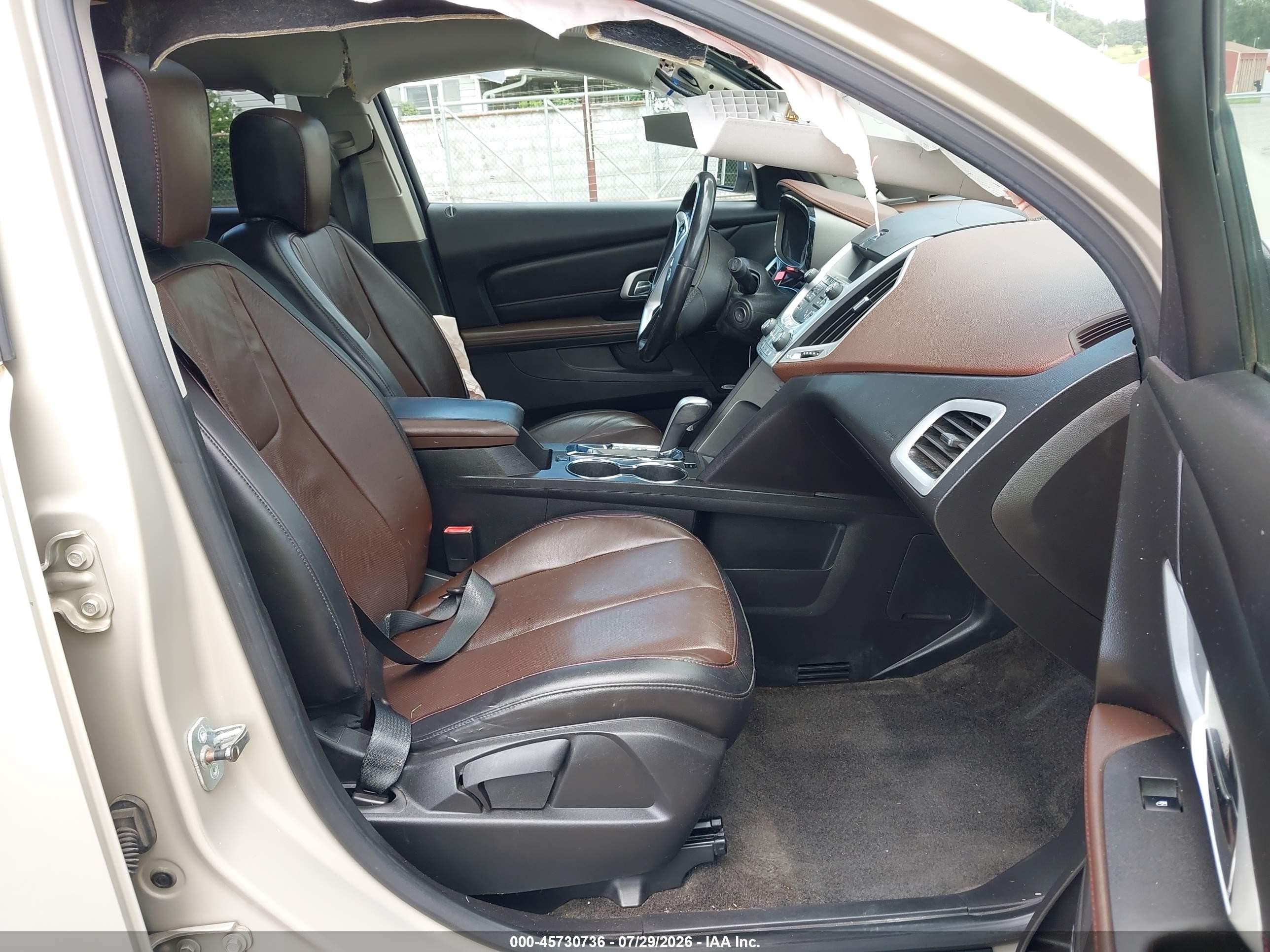 2010 Gmc Terrain Slt-2 Beige vin: 2CTALHEWXA6314355