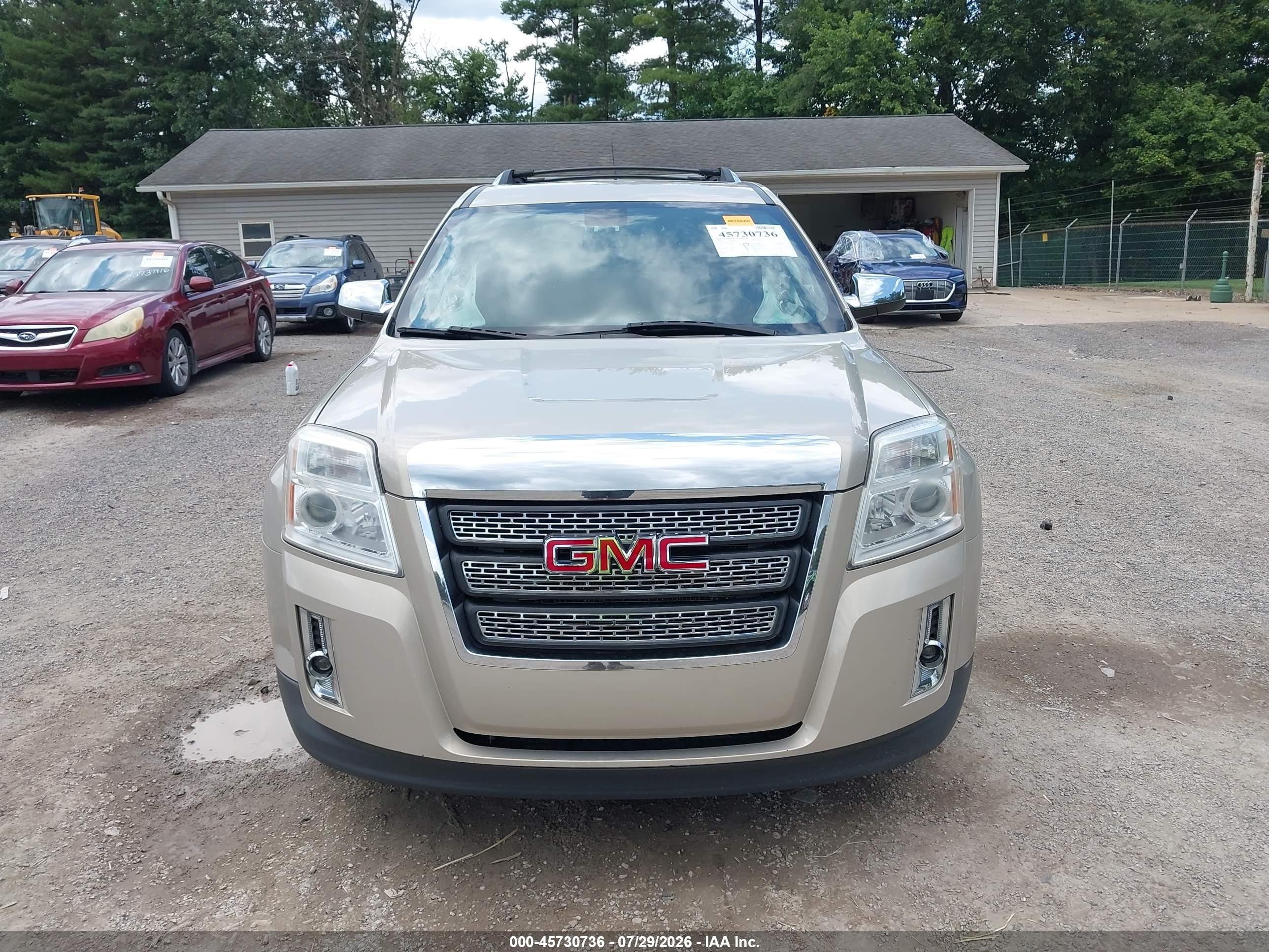 2010 Gmc Terrain Slt-2 Beige vin: 2CTALHEWXA6314355