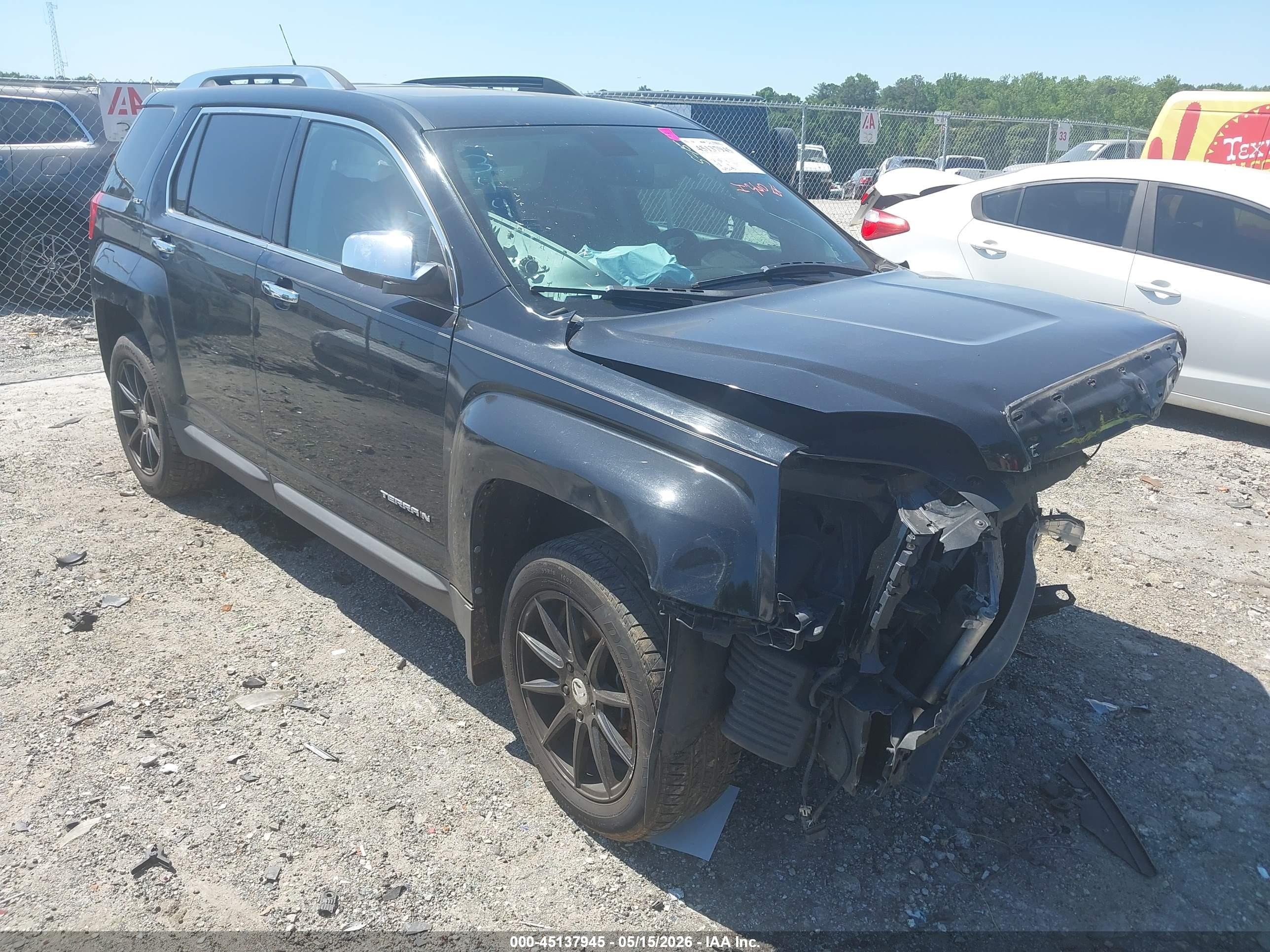 2010 Gmc Terrain Slt Black vin: 2CTALHEWXA6383496