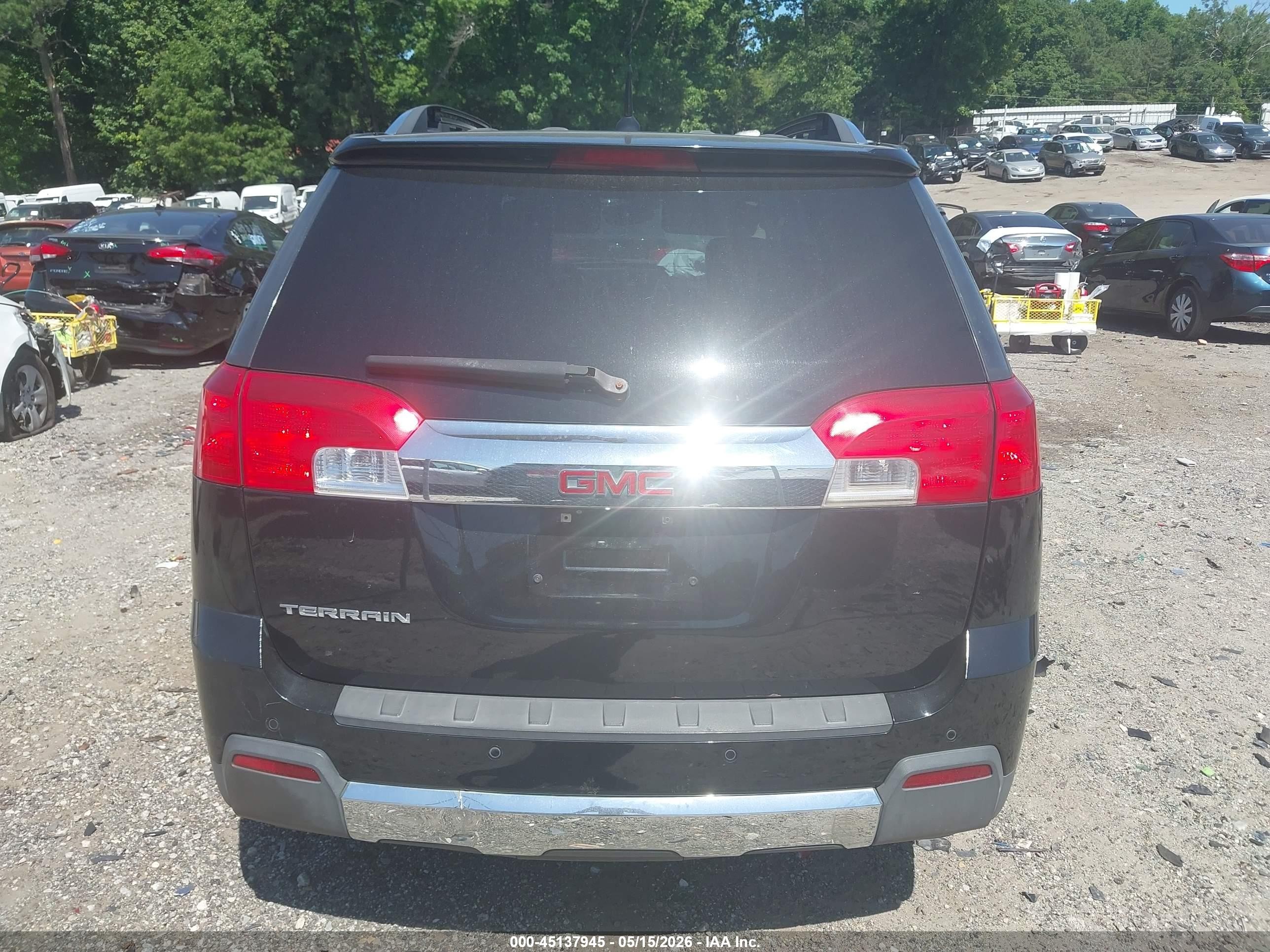 2010 Gmc Terrain Slt Black vin: 2CTALHEWXA6383496